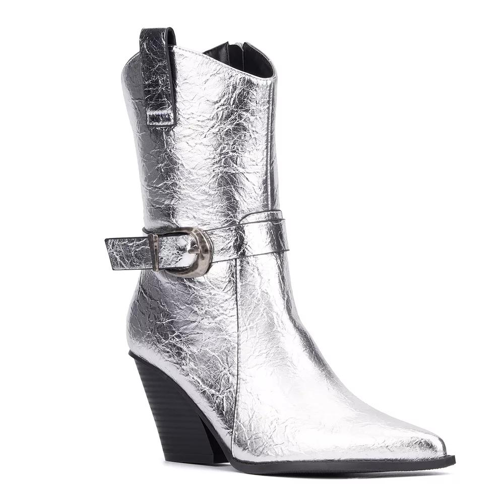 New York & Company Wesley Womens Wedge Ankle Boots Product Image