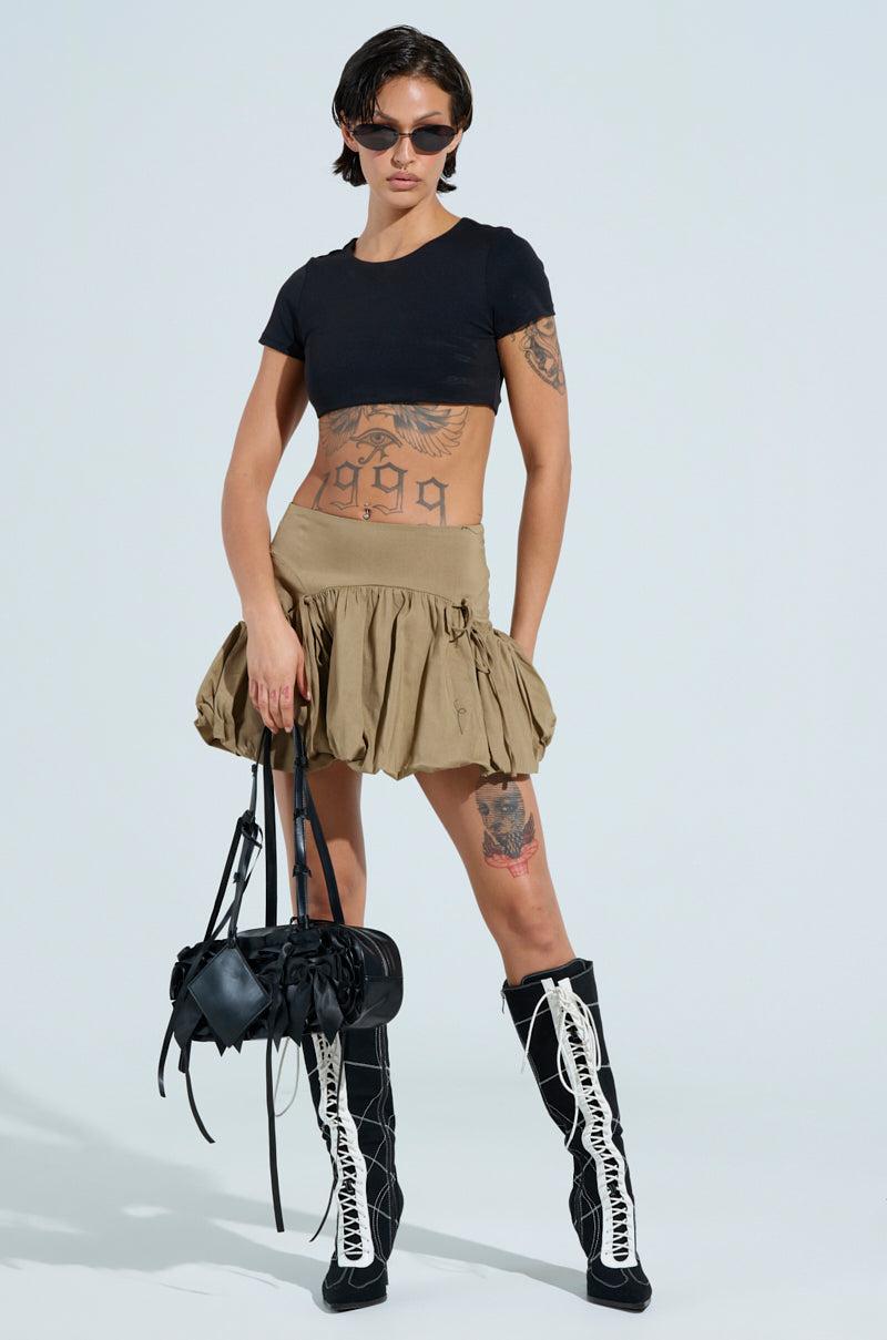 TALK IT OVER MINI SKIRT Product Image