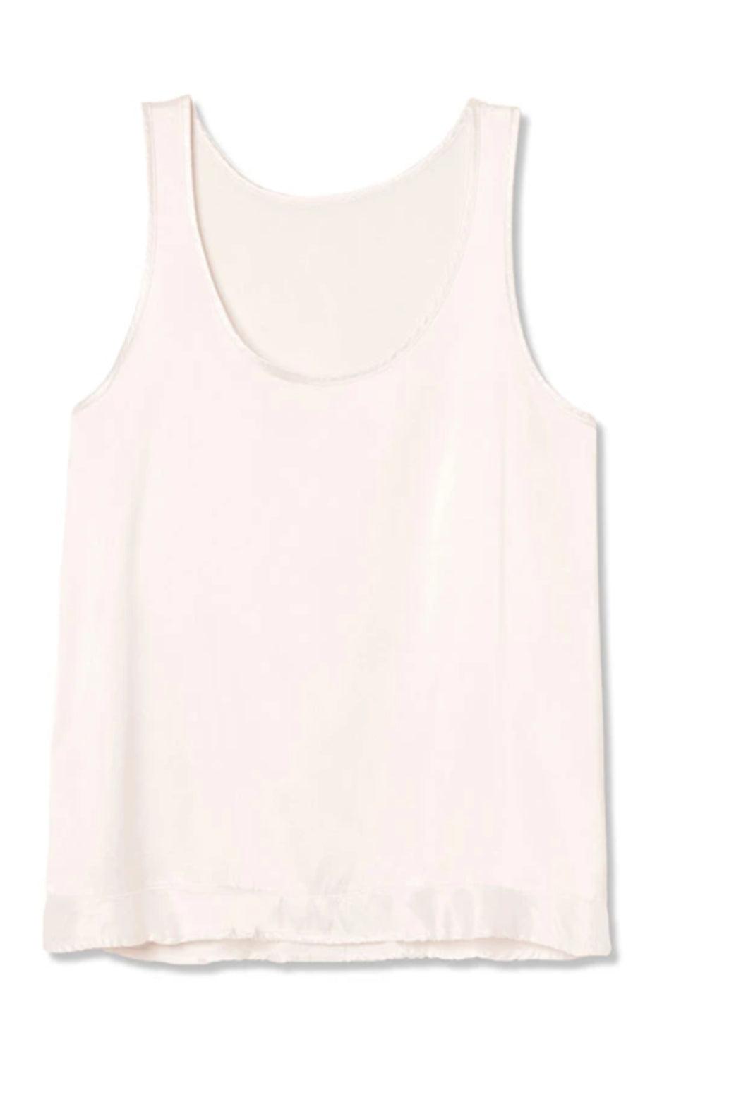 SPENCER SATIN SHORT WITH HIGH WAIST AND RUFFLE Product Image