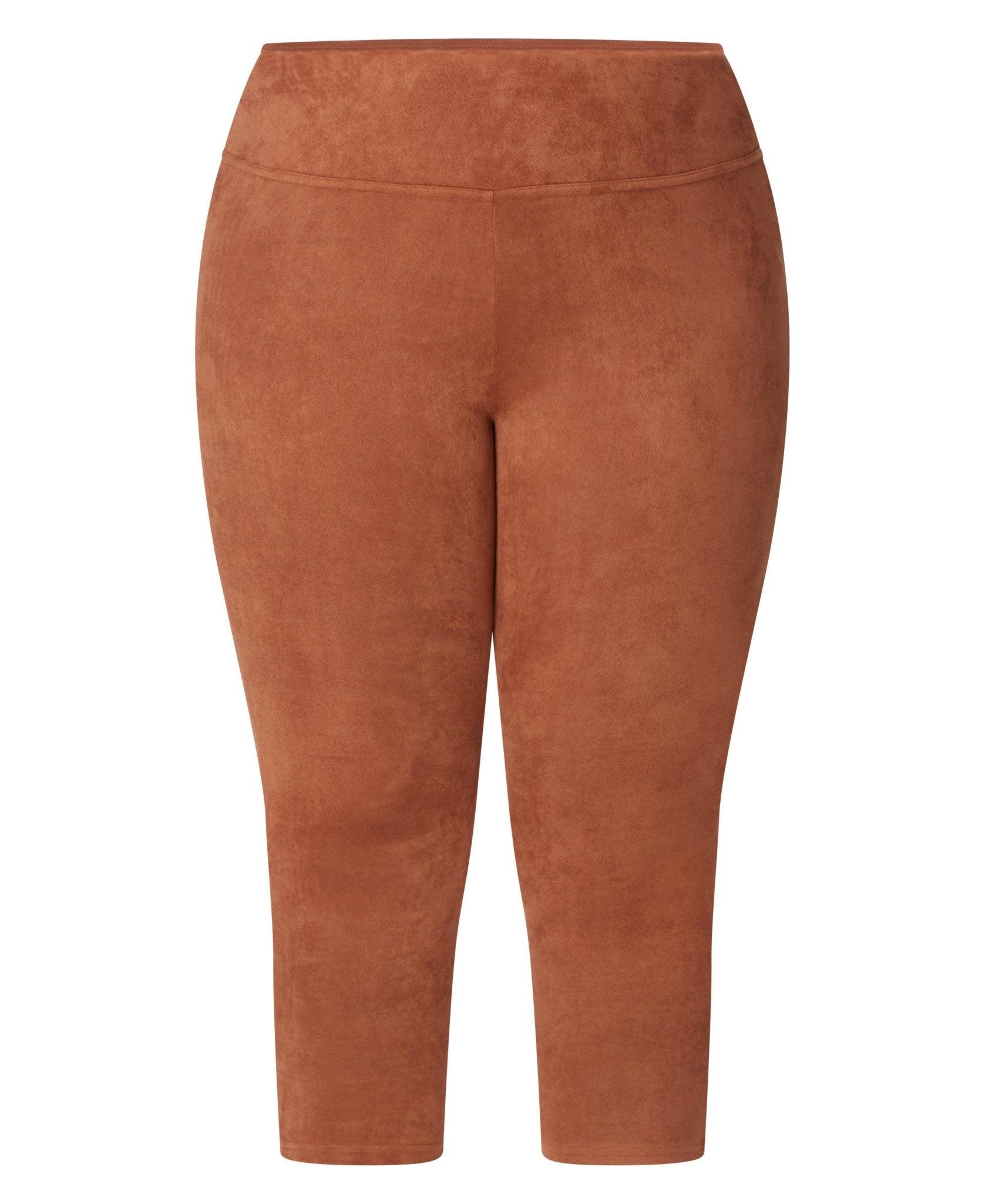 Roz & Ali Tummy Control Faux Suede - Plus Product Image