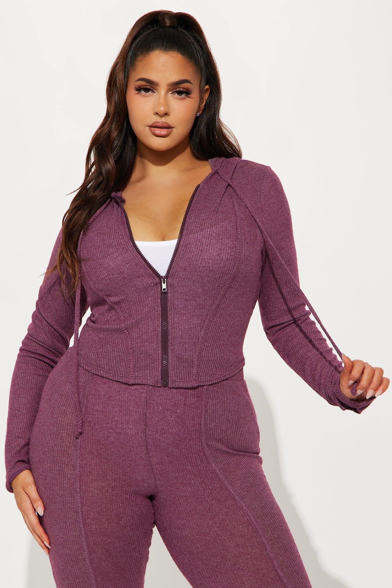 Myreina Pant Set - Plum Product Image