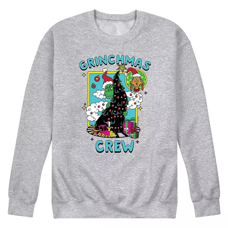 Men's Dr. Seuss The Grinch Grinchmas Crew Fleece Sweatshirt,  Product Image