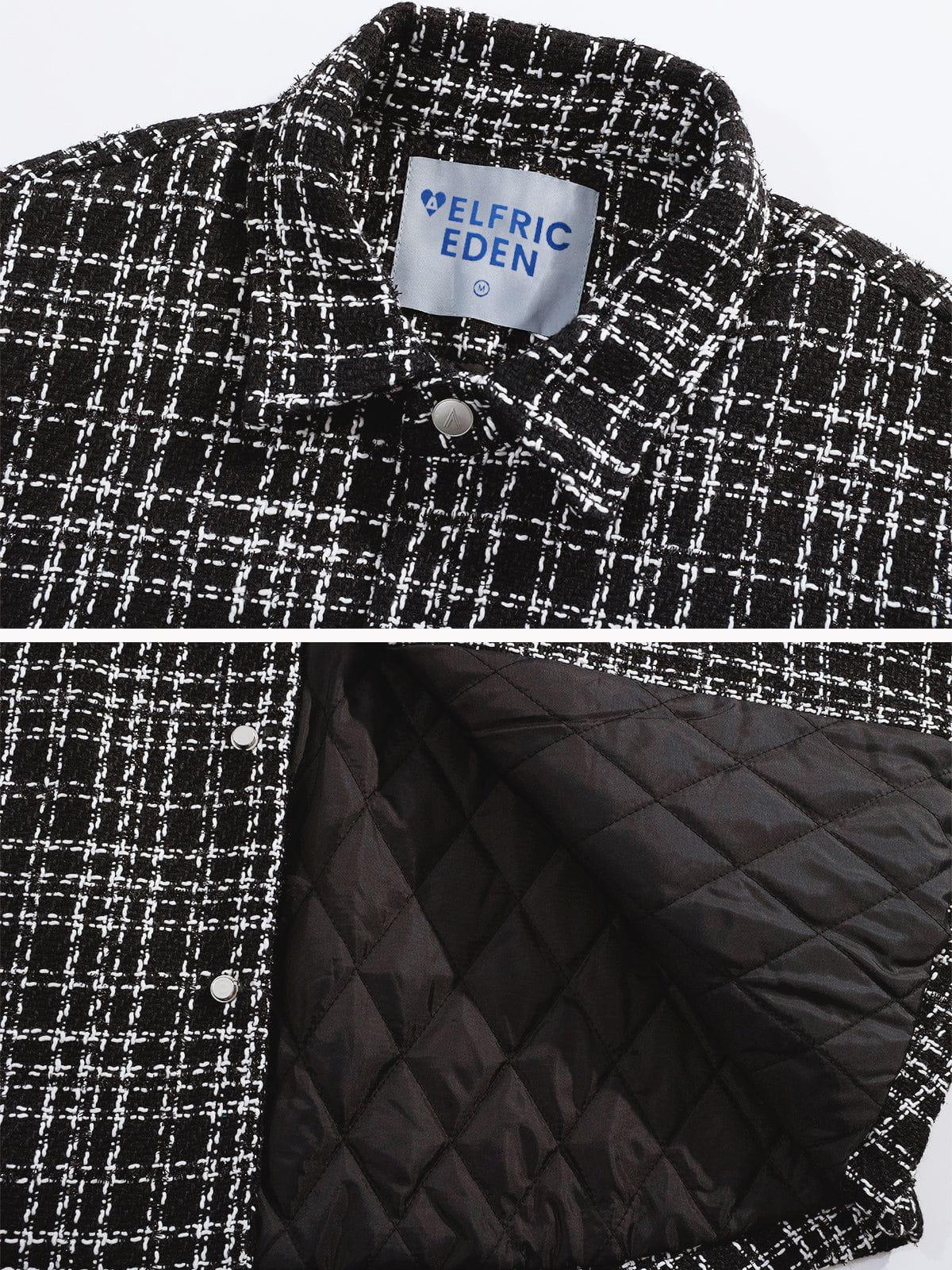 City Of Love Vintage Plaid Jacket Product Image