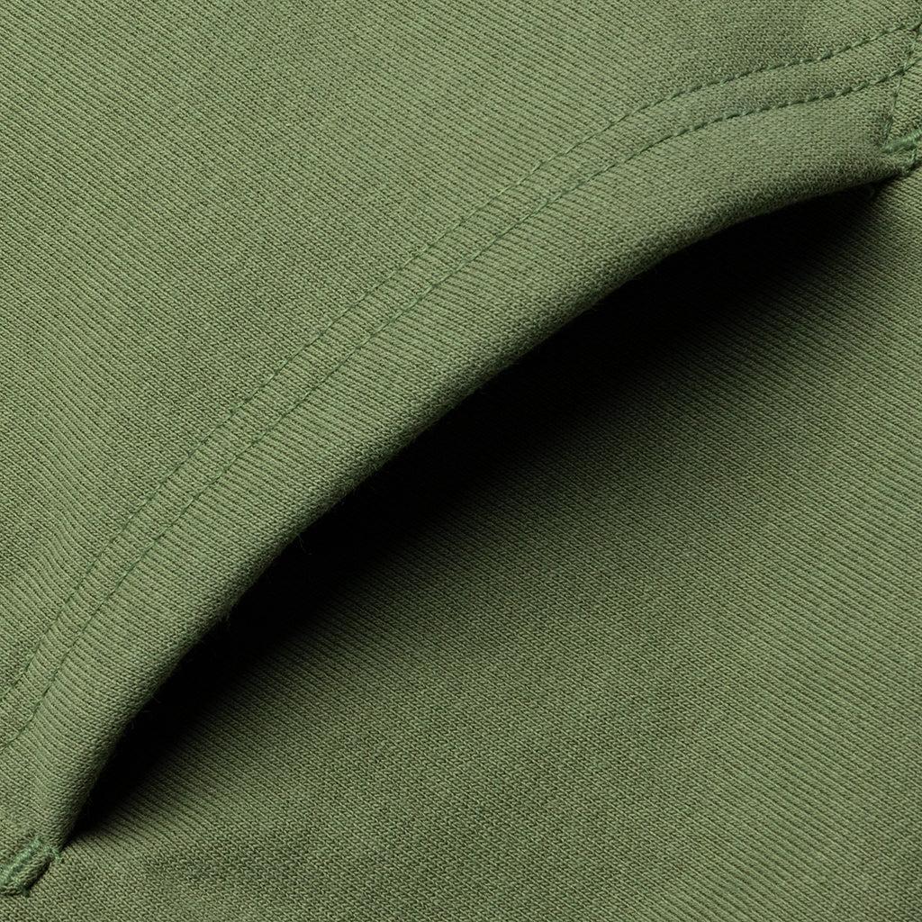 Cross Dot Hoodie - Olive Male Product Image