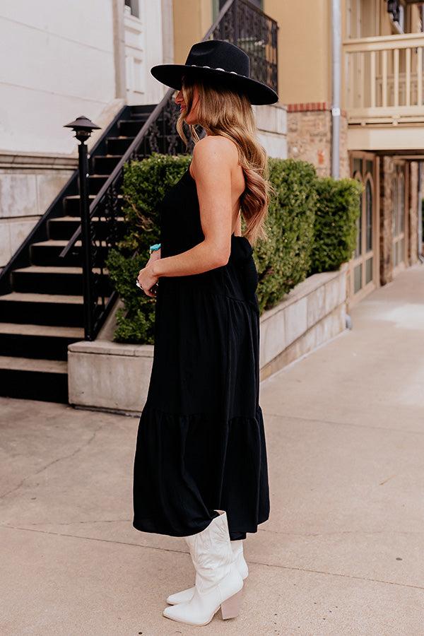 Pulling It Together Midi In Black Product Image