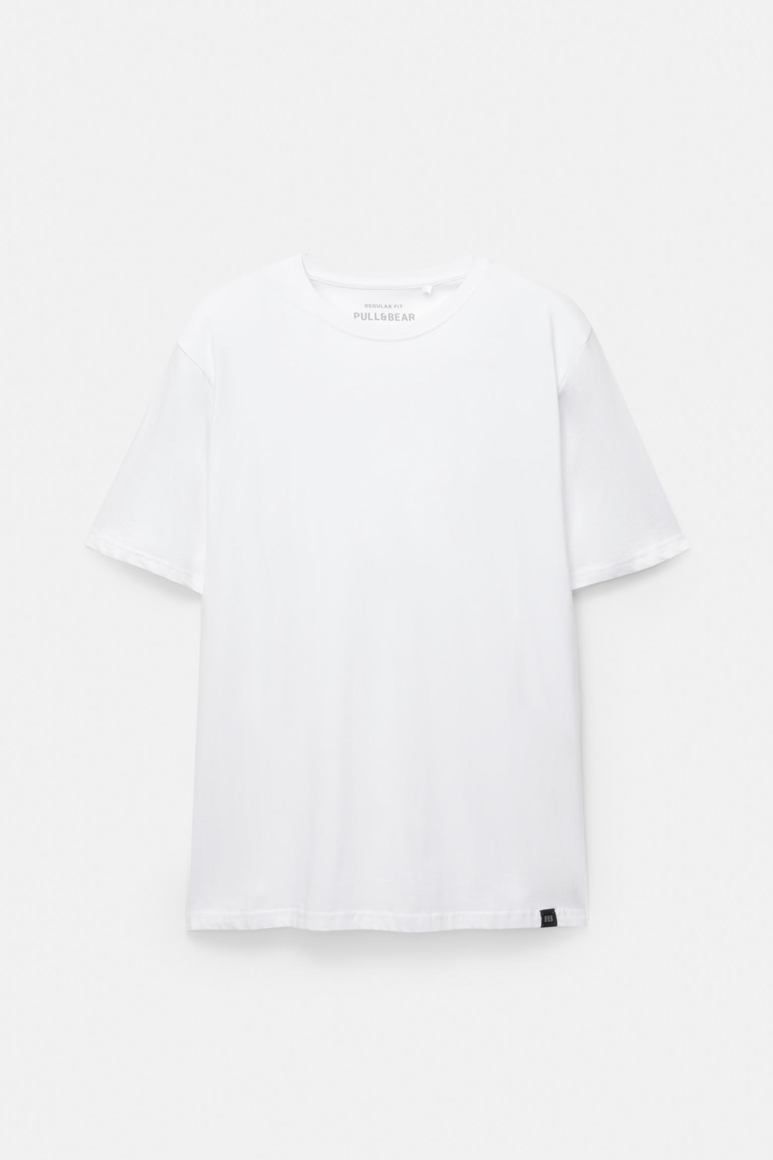 Basic short sleeve cotton T-shirt Product Image