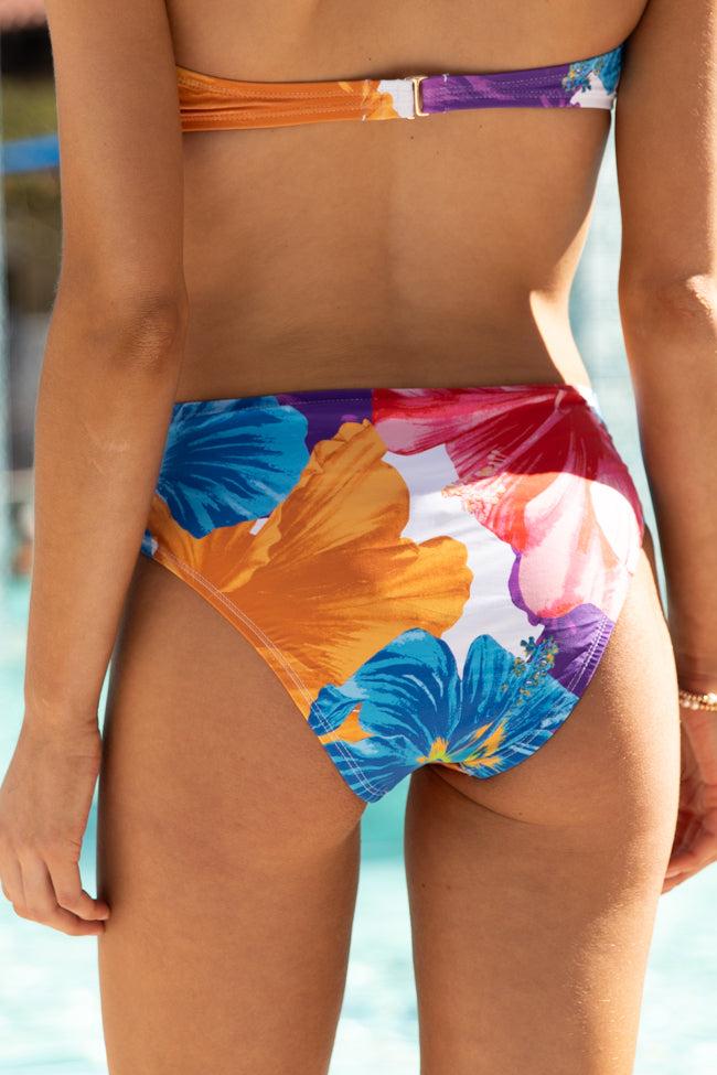 Poolside Paradise Beach bouquet Hipster Bikini Bottoms FINAL SALE Product Image
