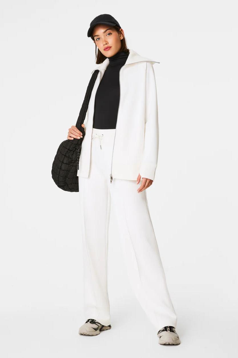 Air Essentials Luxe Full Zip Tunic- Powder Product Image