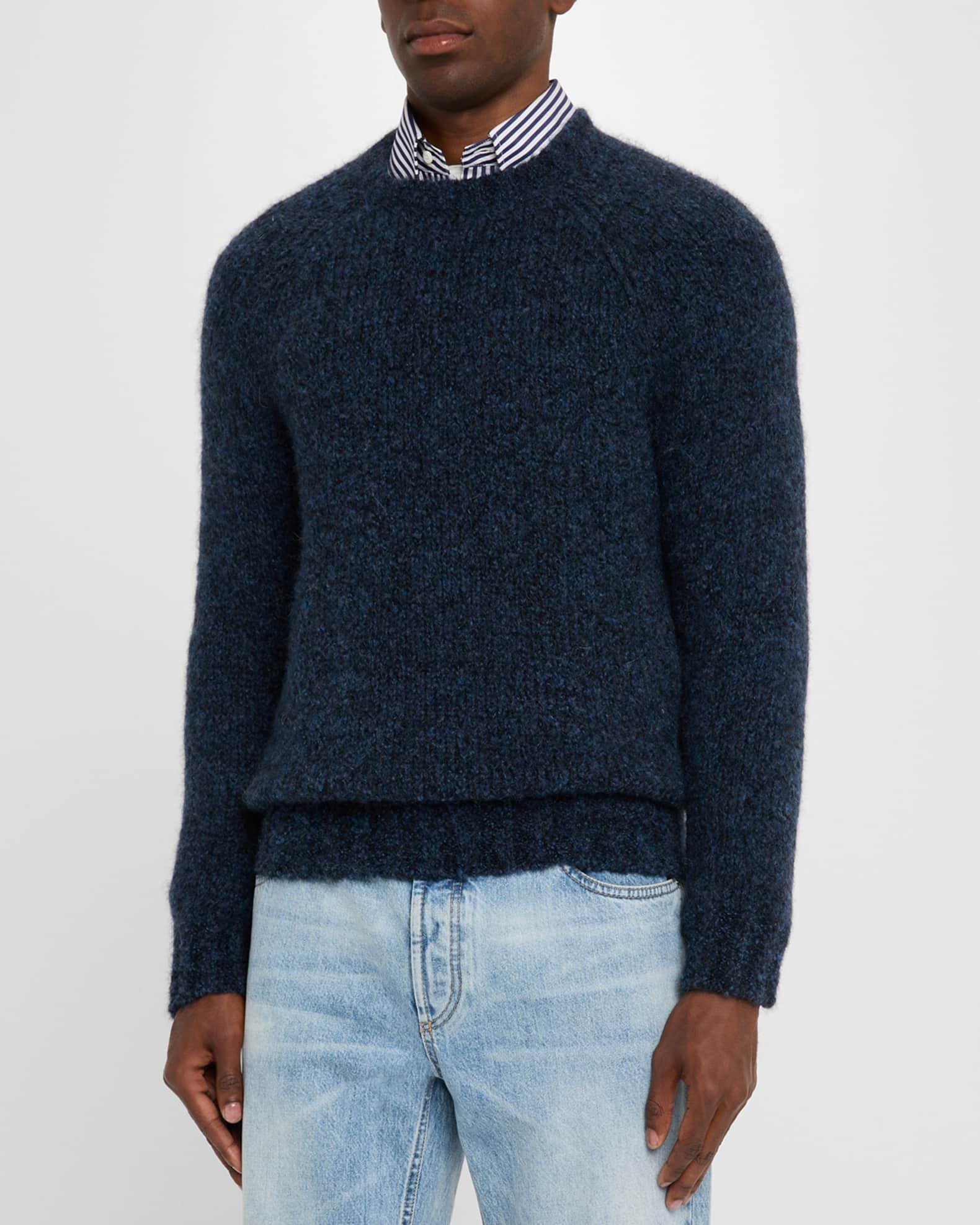 Men's Lofty Wool-Blend Crewneck Sweater Product Image