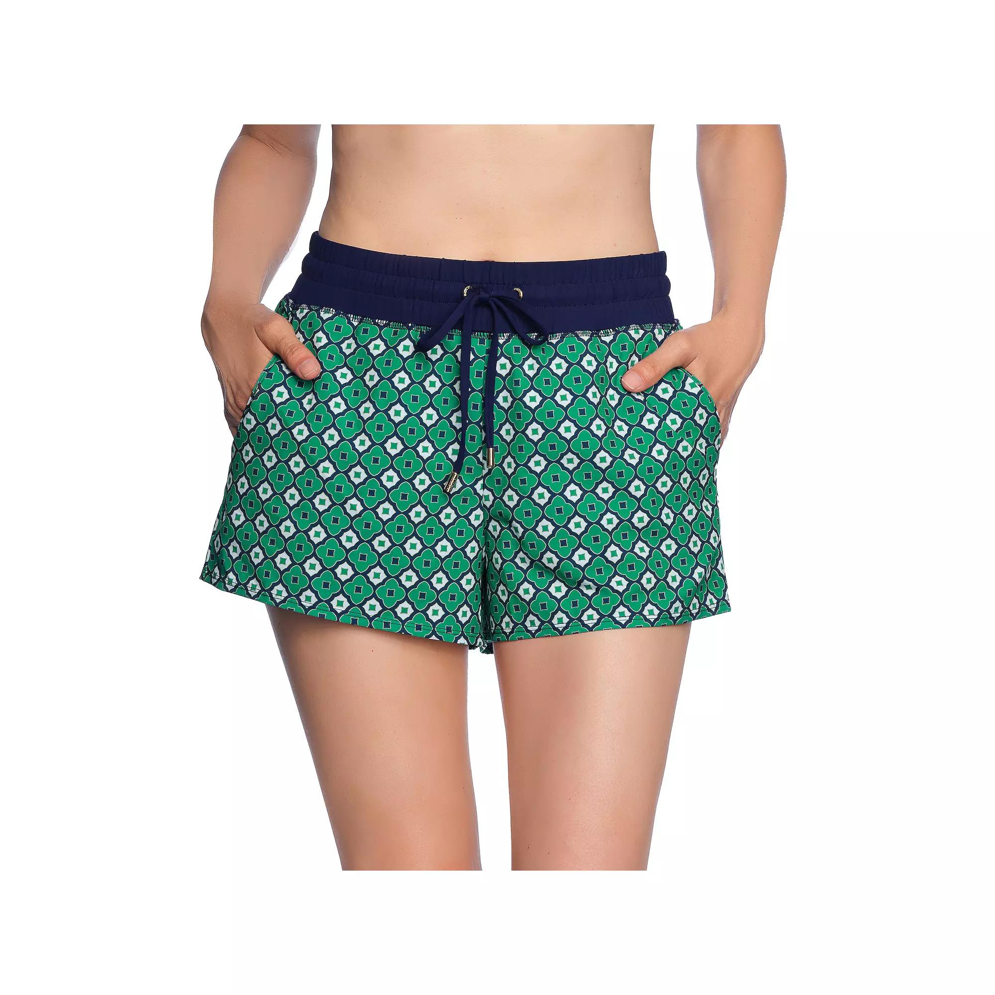 Women's LOFT Woven Board Short with Drawstring,  Product Image