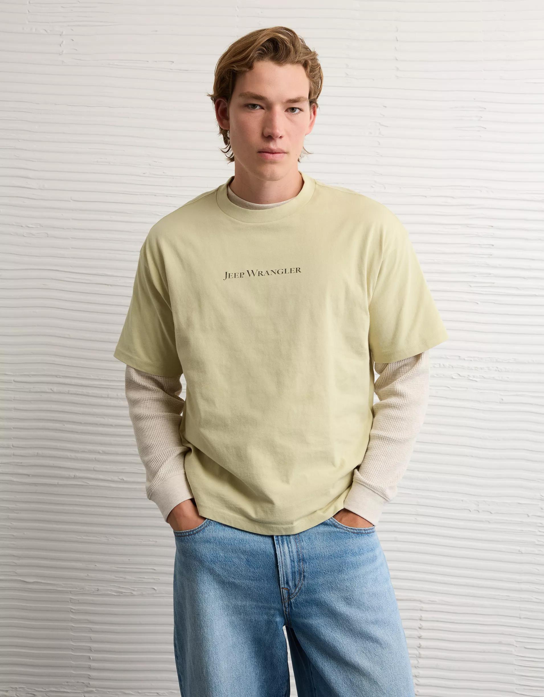 AE Boxy Jeep Graphic T-Shirt Product Image