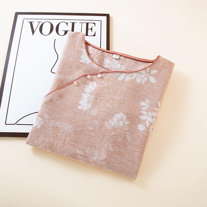 Floral Pajama Dress Product Image