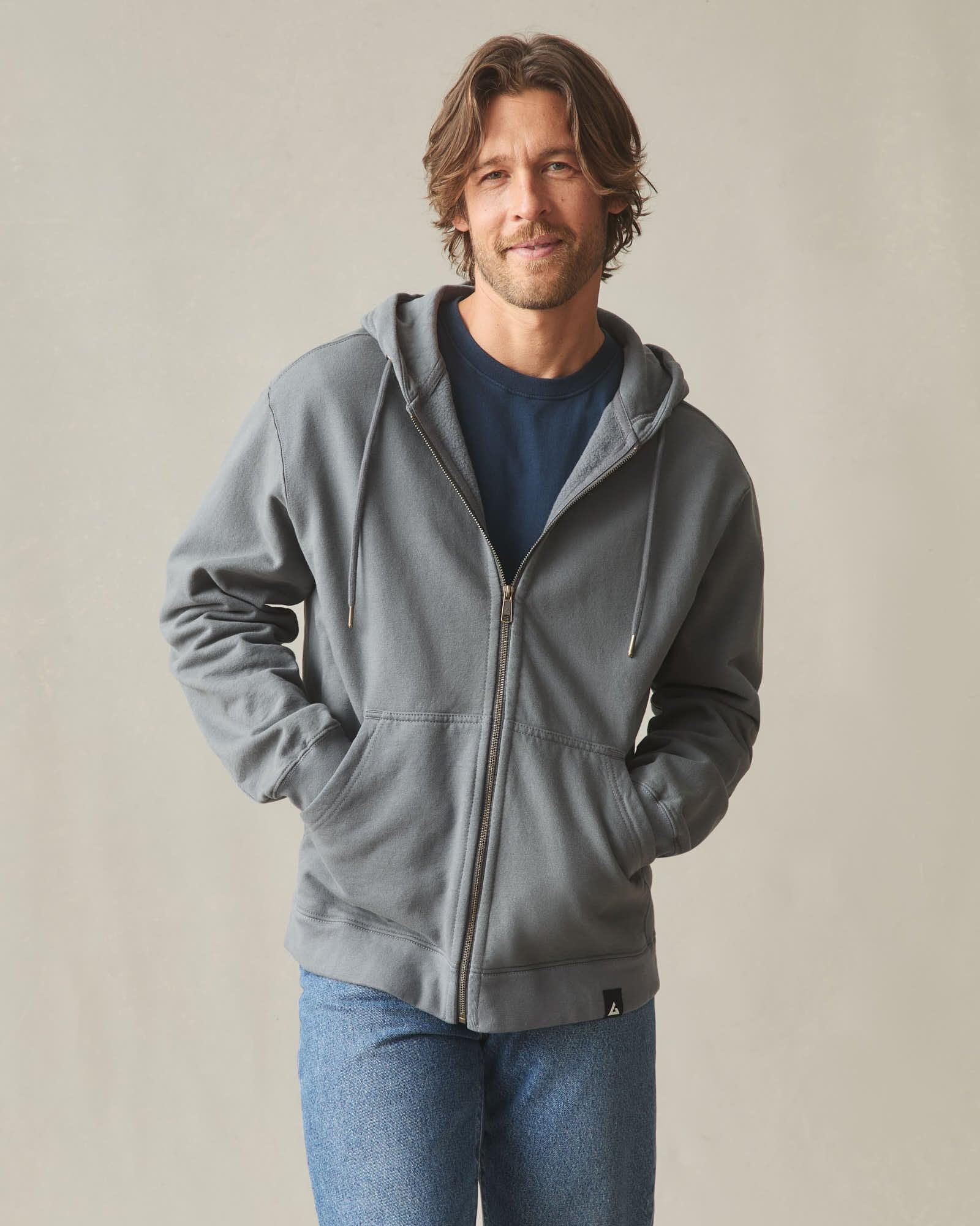 Men's Relaxed Classic Full Zip - Lava Smoke Product Image