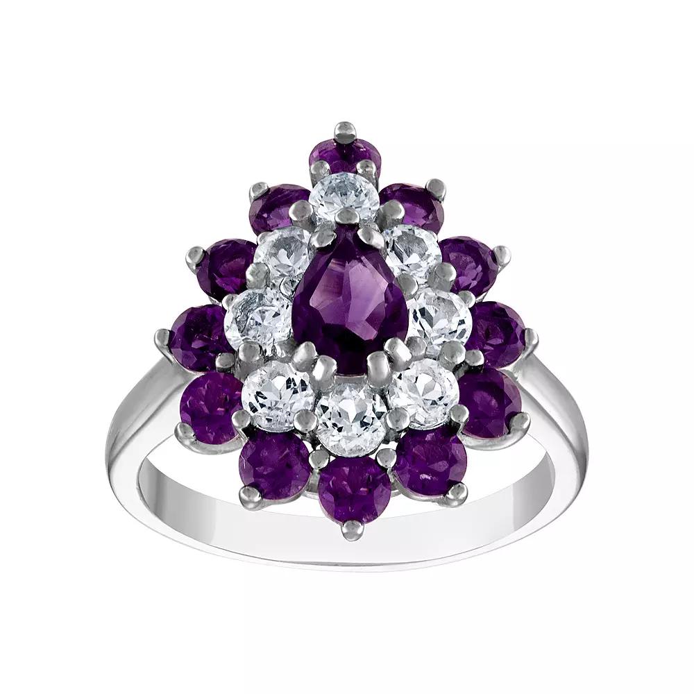 Designs by Gioelli Sterling Silver Gemstone Ring, Women's,  Product Image