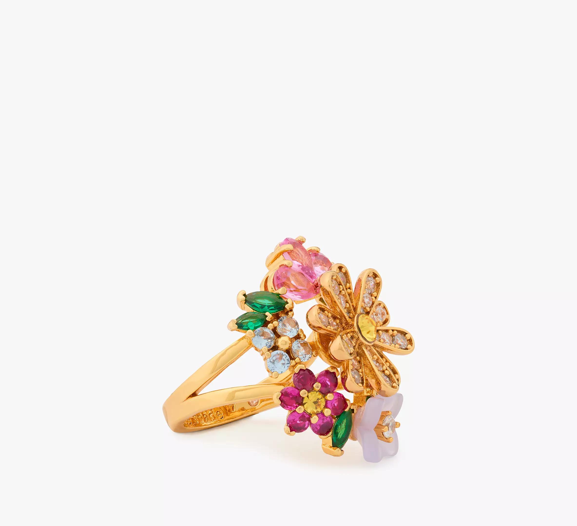 Bursting Blooms Cocktail Ring Product Image