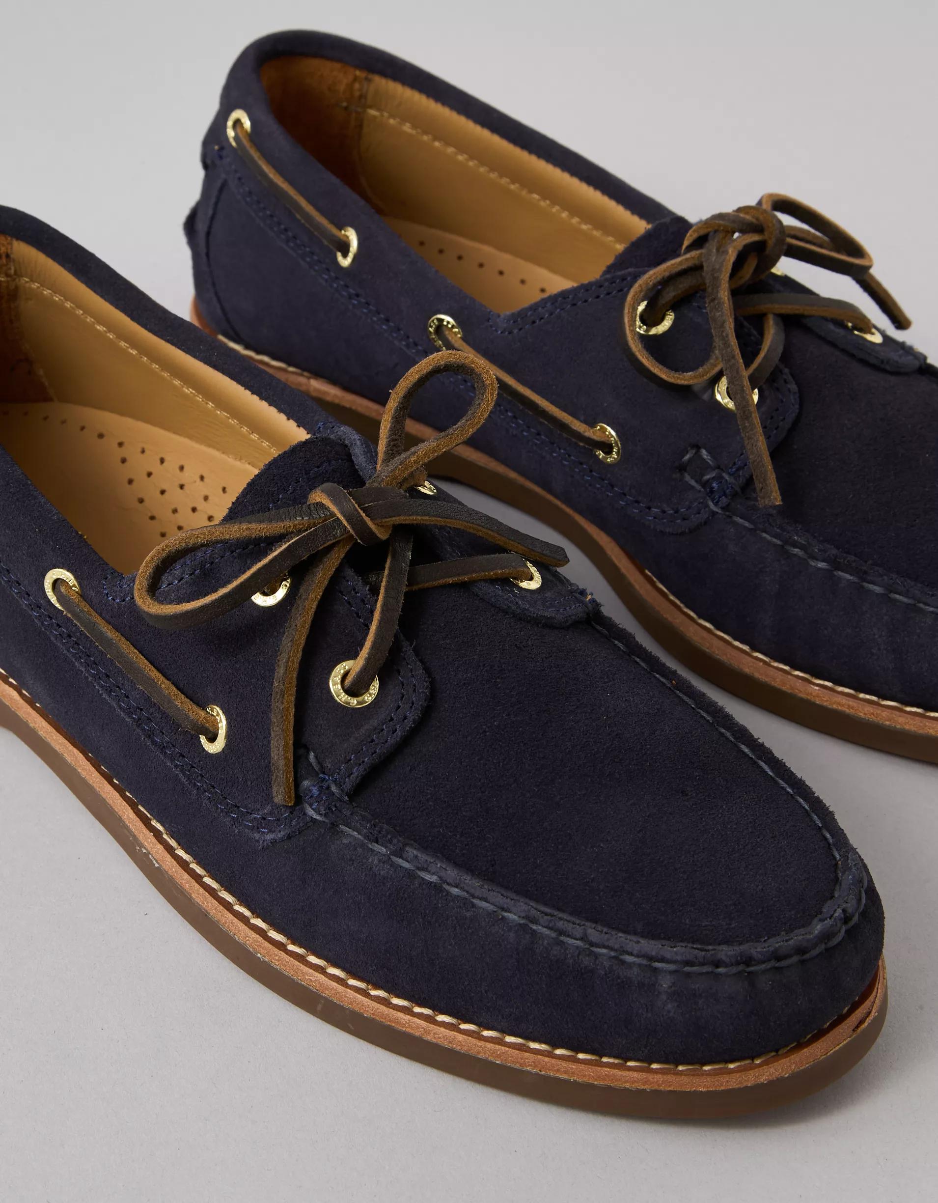 G.H. Bass Men's Hampton Leather Boat Shoe Product Image