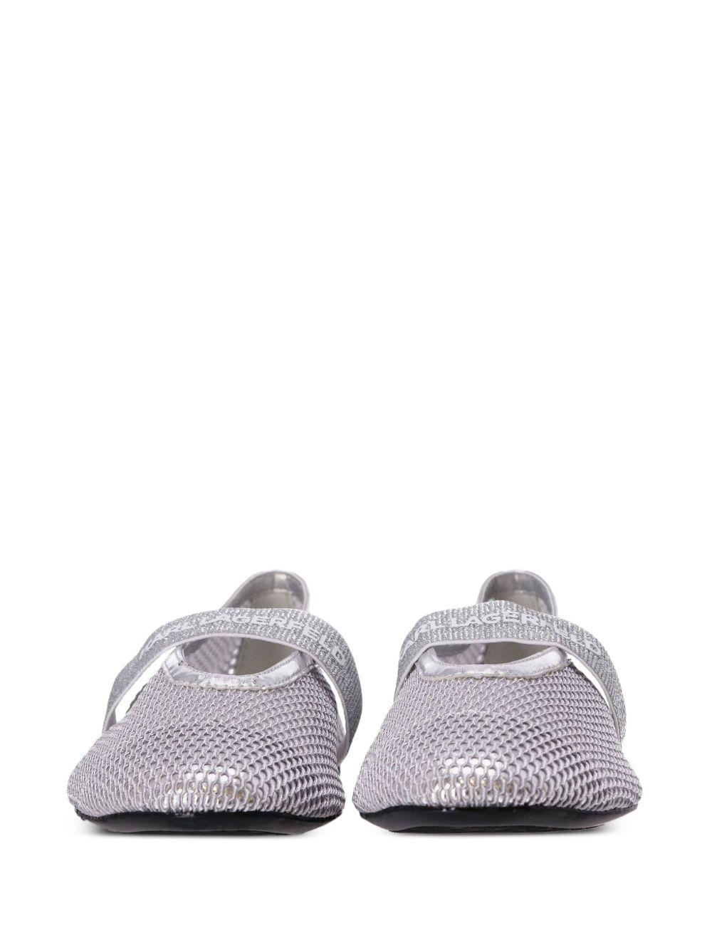 mesh ballerina shoes Product Image