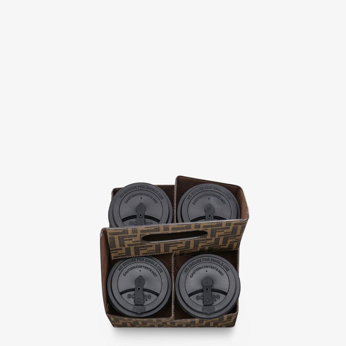 FF Cup HolderBrown FF canvas cup holder Product Image