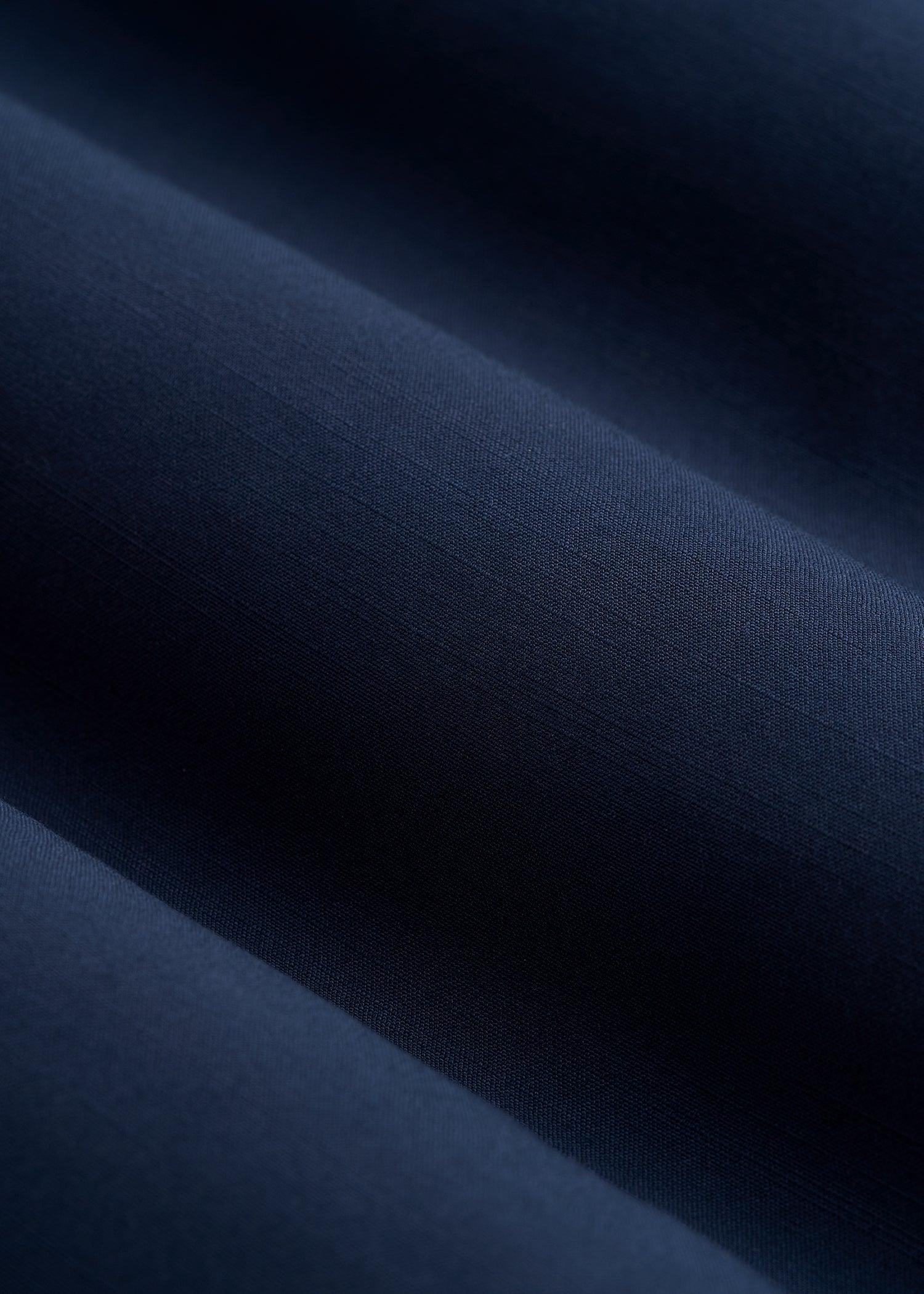 Short Sleeve Resort Shirt for Tall Men in Navy Male Product Image