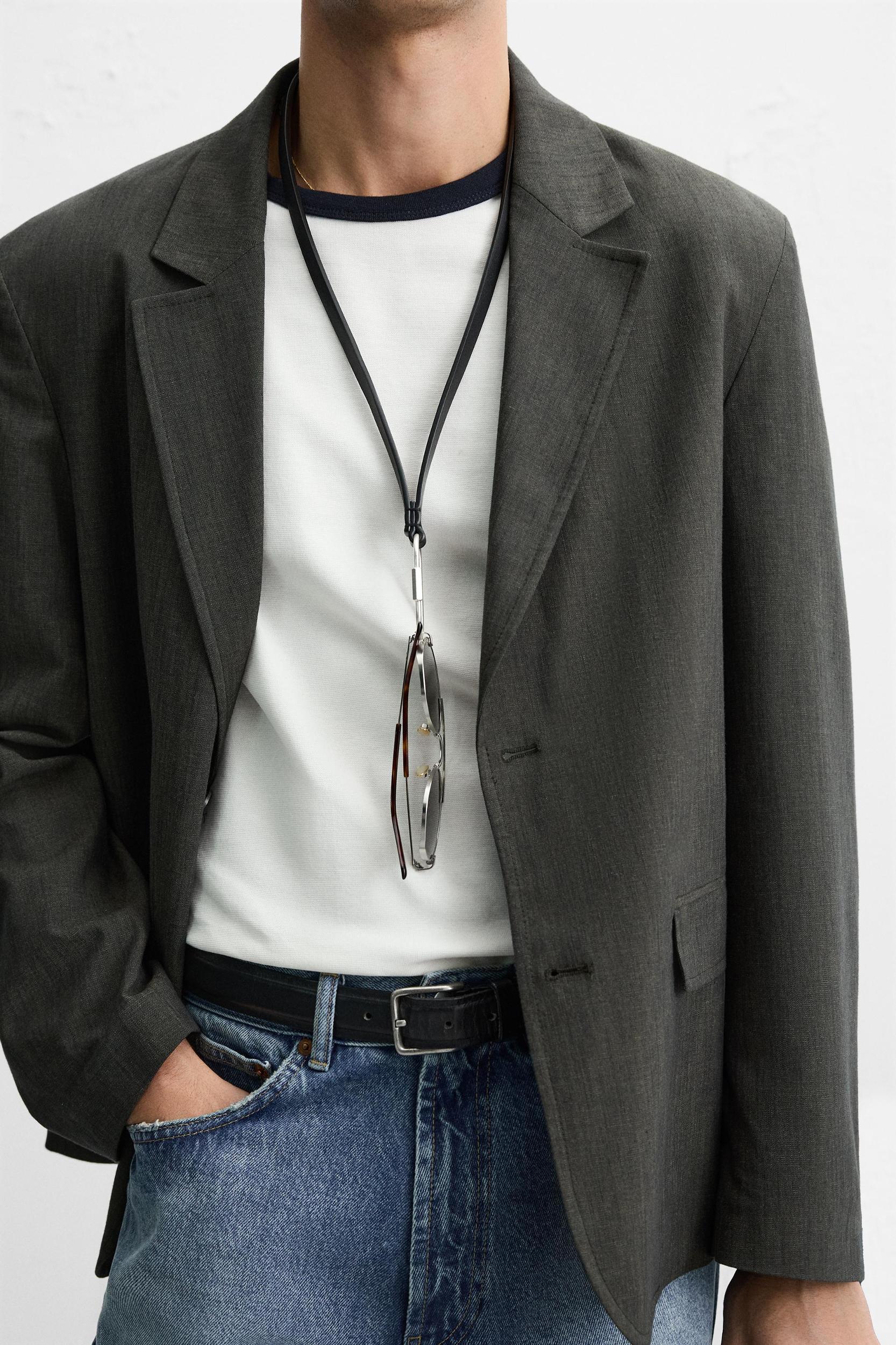 TEXTURED BLAZER Product Image