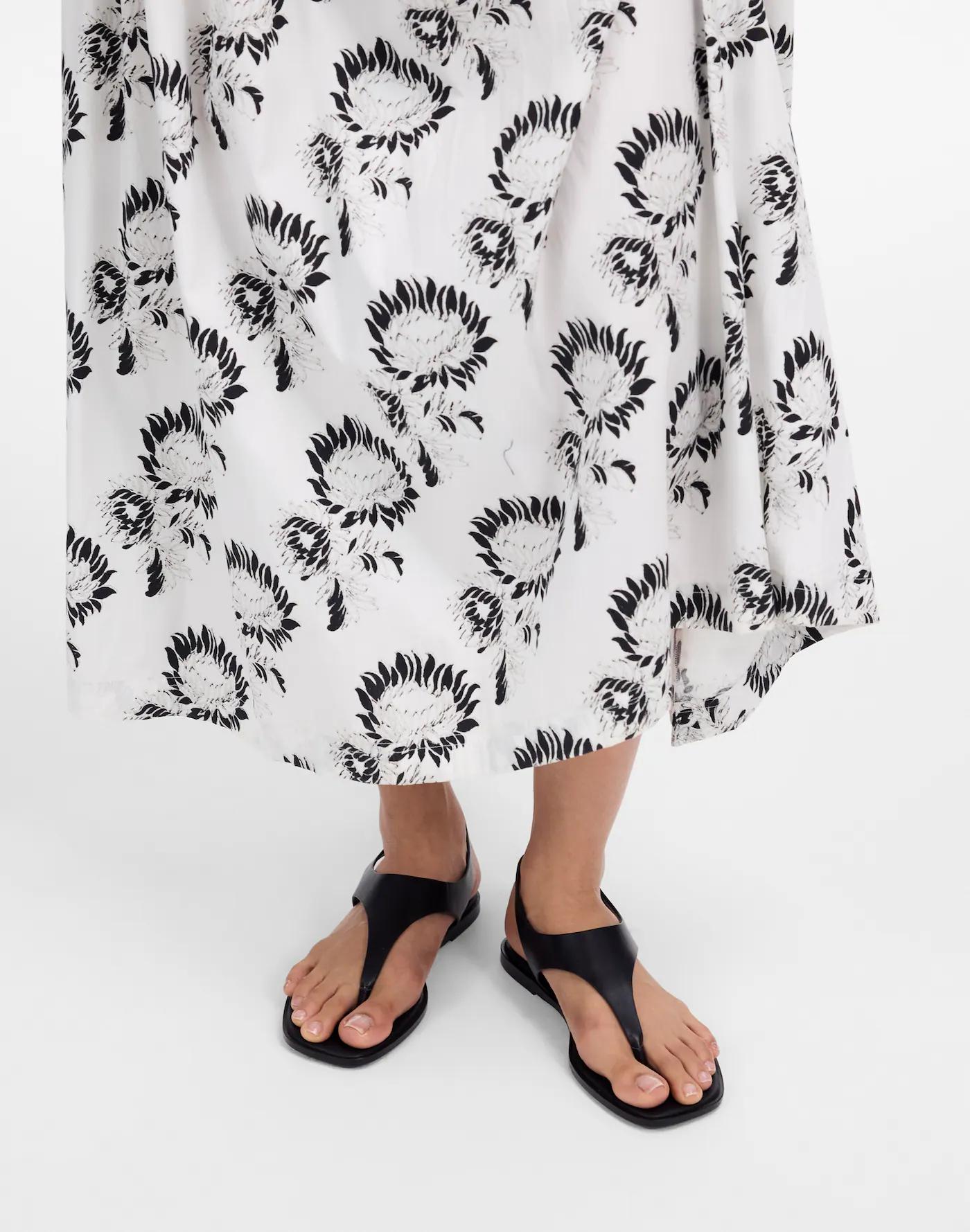 The Kira Covered Thong Sandal Product Image