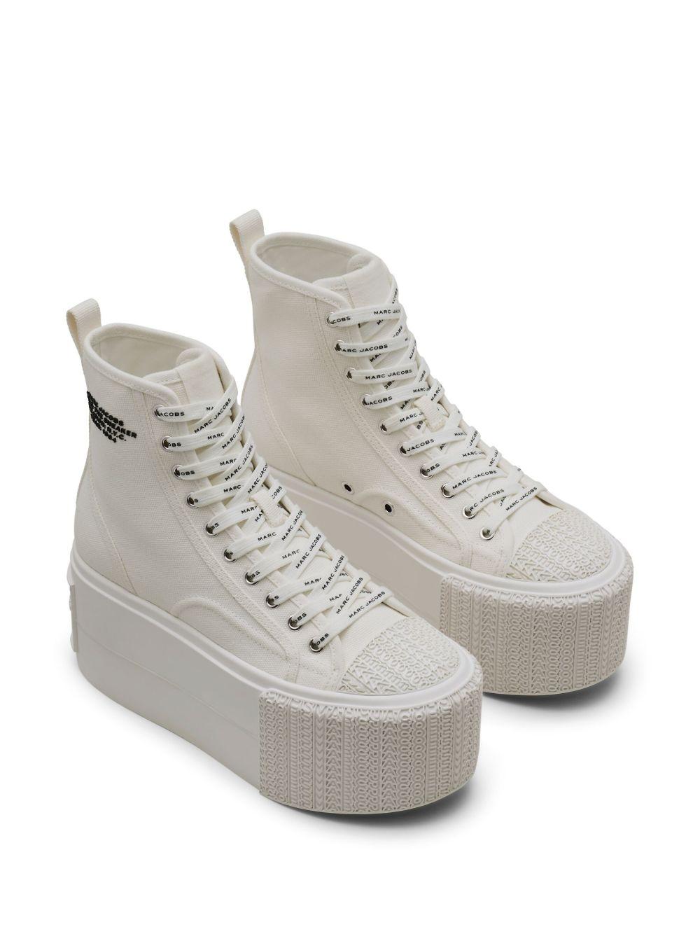 logo-embossed cotton sneakers  Product Image