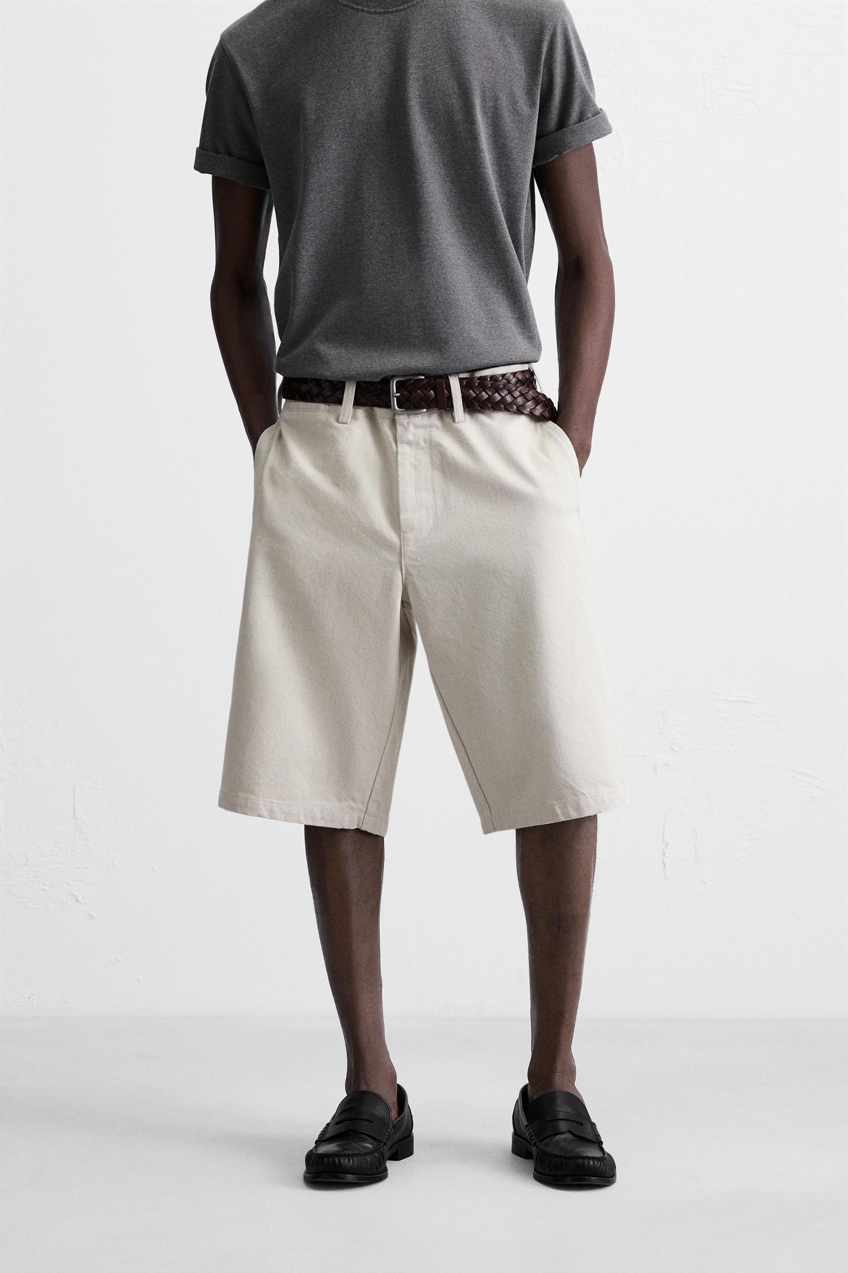 BAGGY FIT BERMUDA SHORTS Product Image