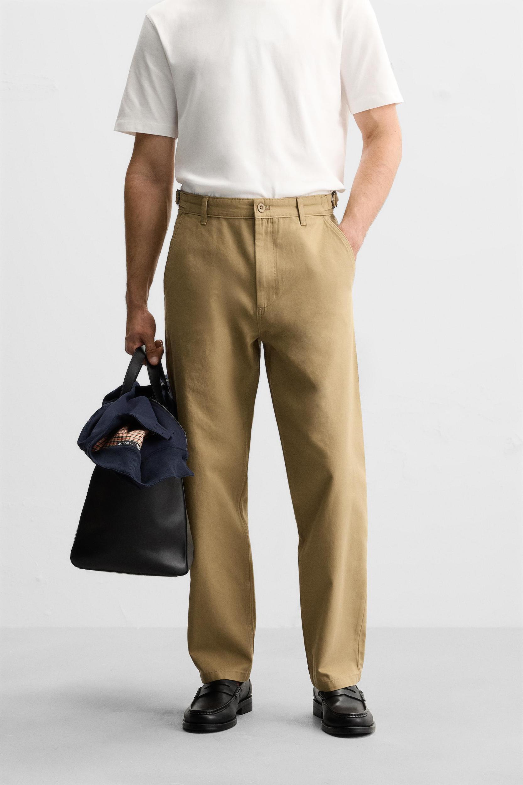 REGULAR FIT CHINO PANTS Product Image