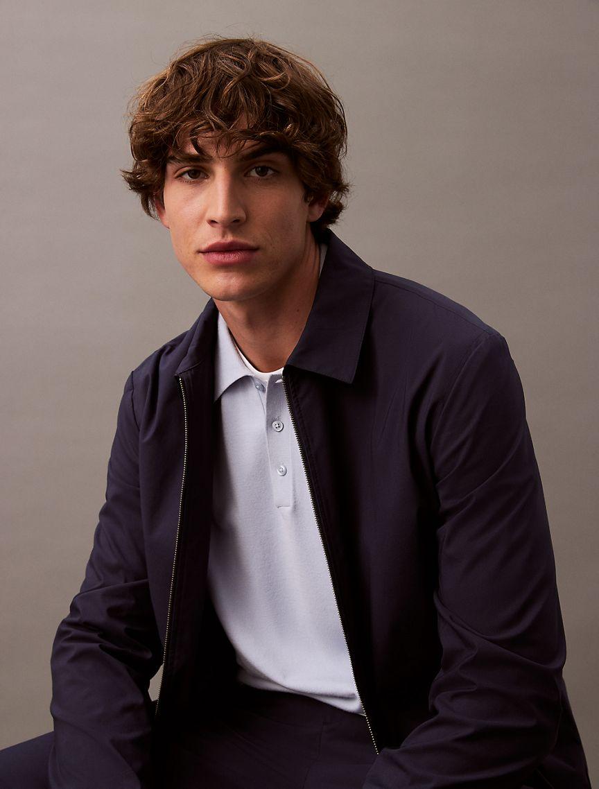 Tech Knit Sweater Polo Shirt Product Image