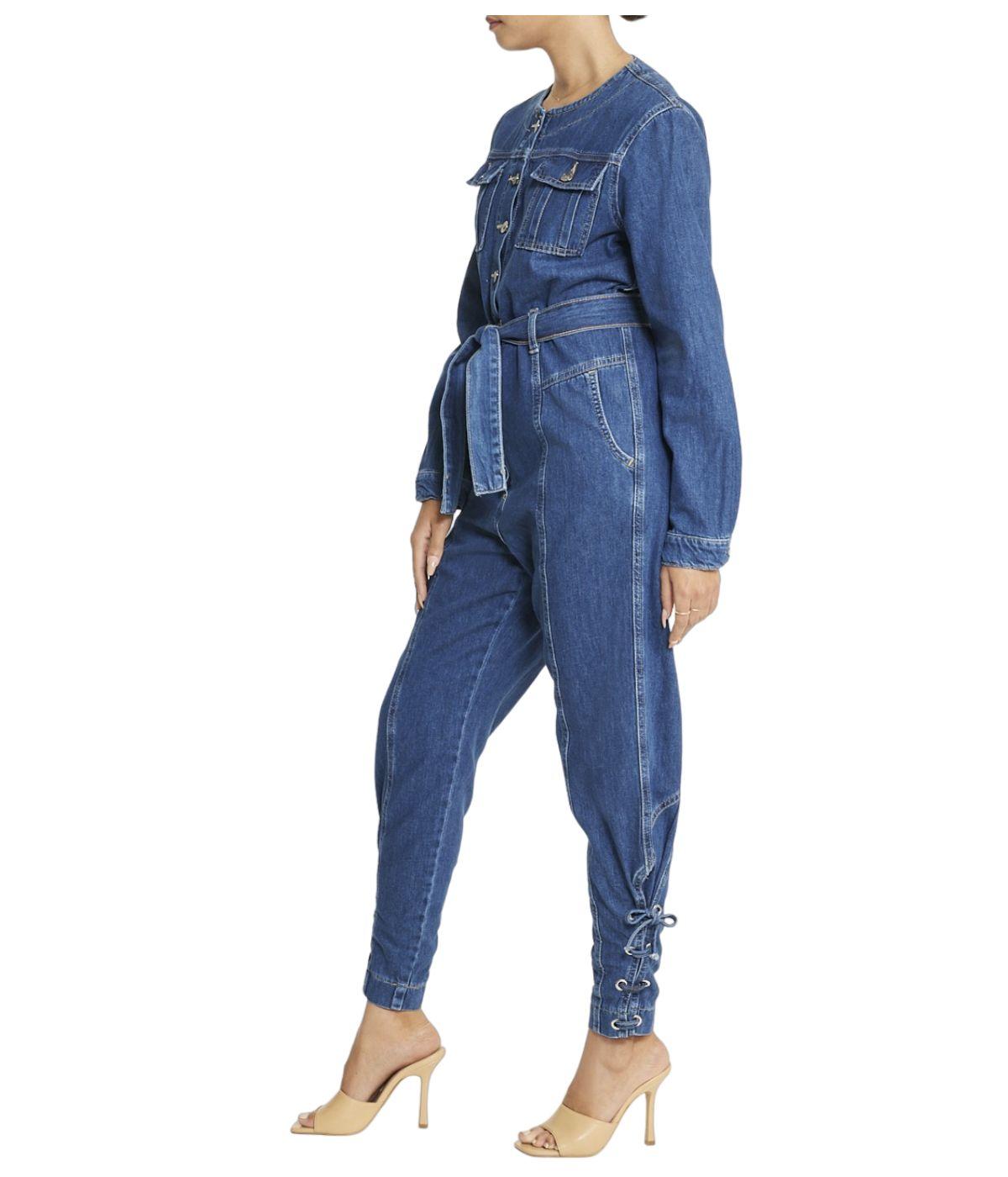 Denim Jumpsuit Product Image