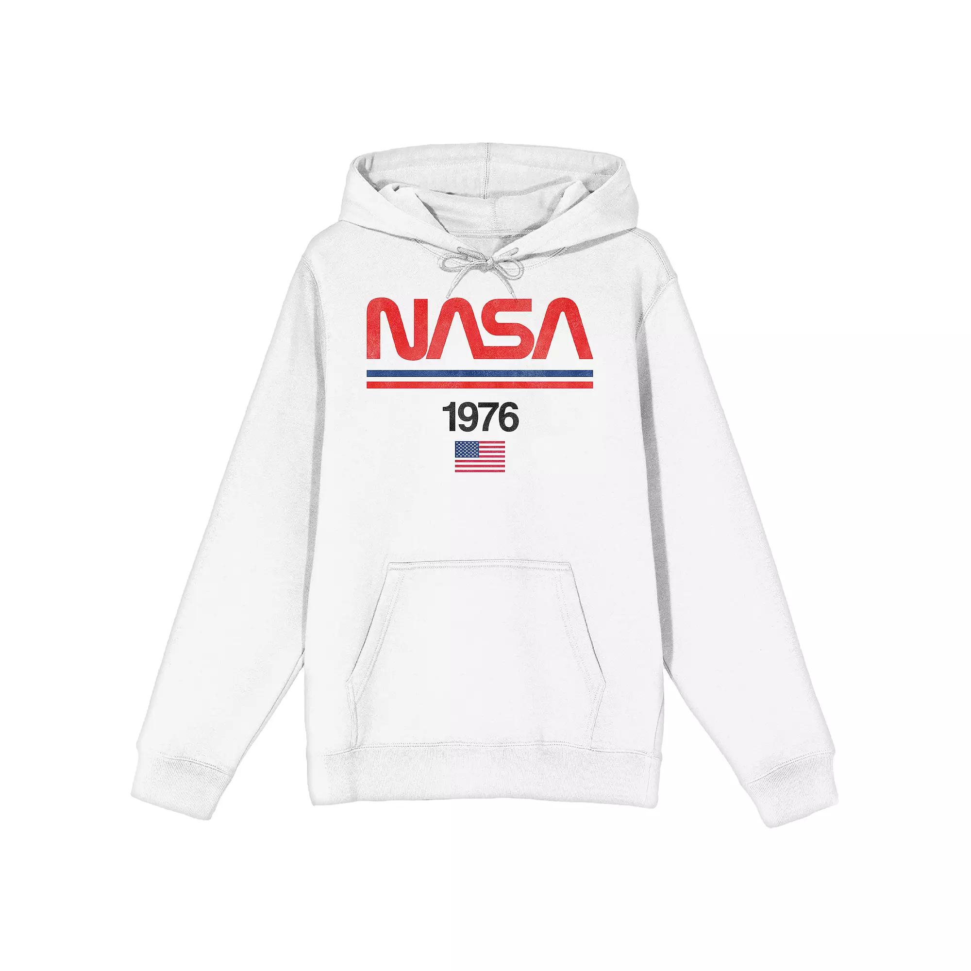 Men's NASA 1976 Flag Logo Hoodie,  Product Image