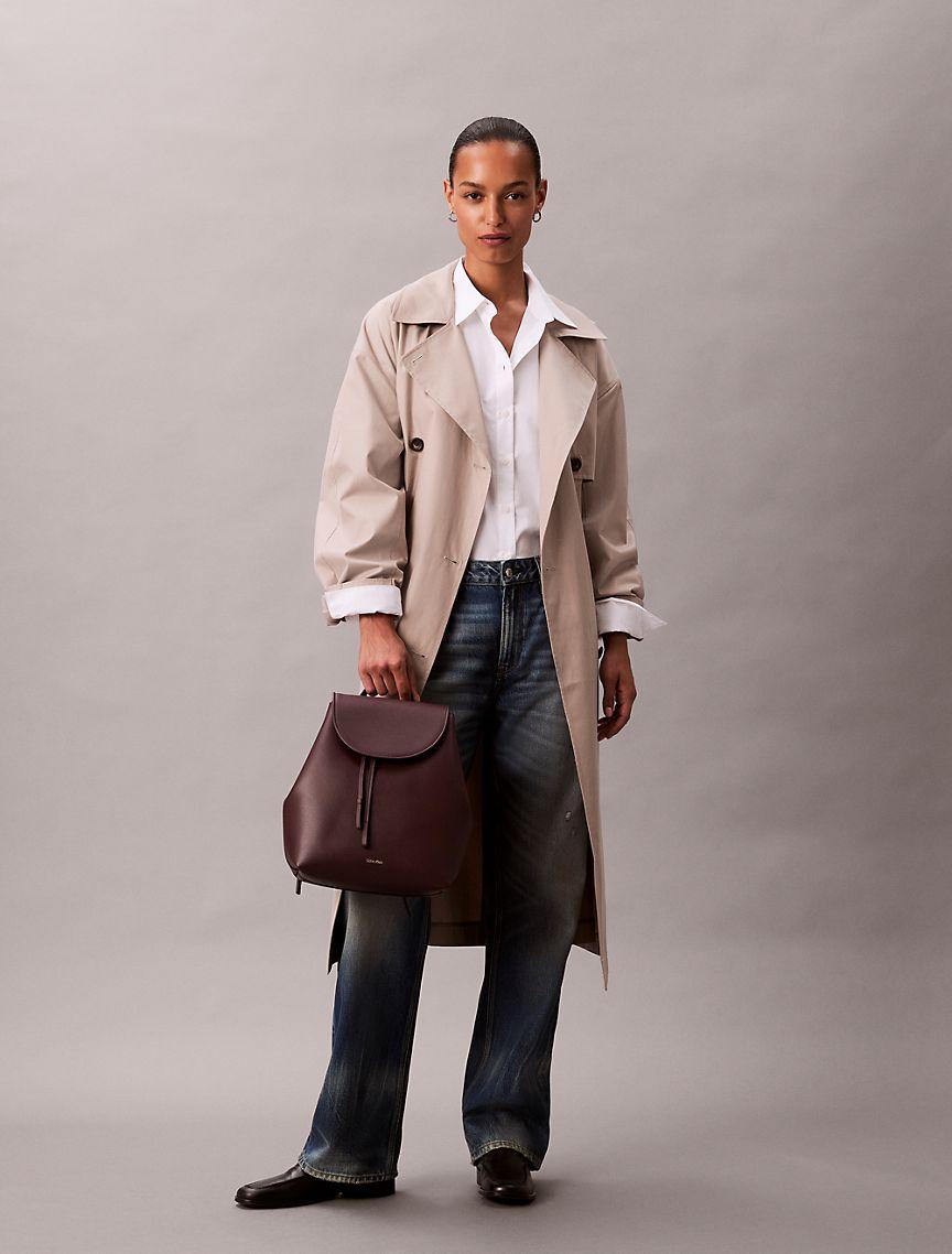 Foil Logo Flap Backpack Product Image