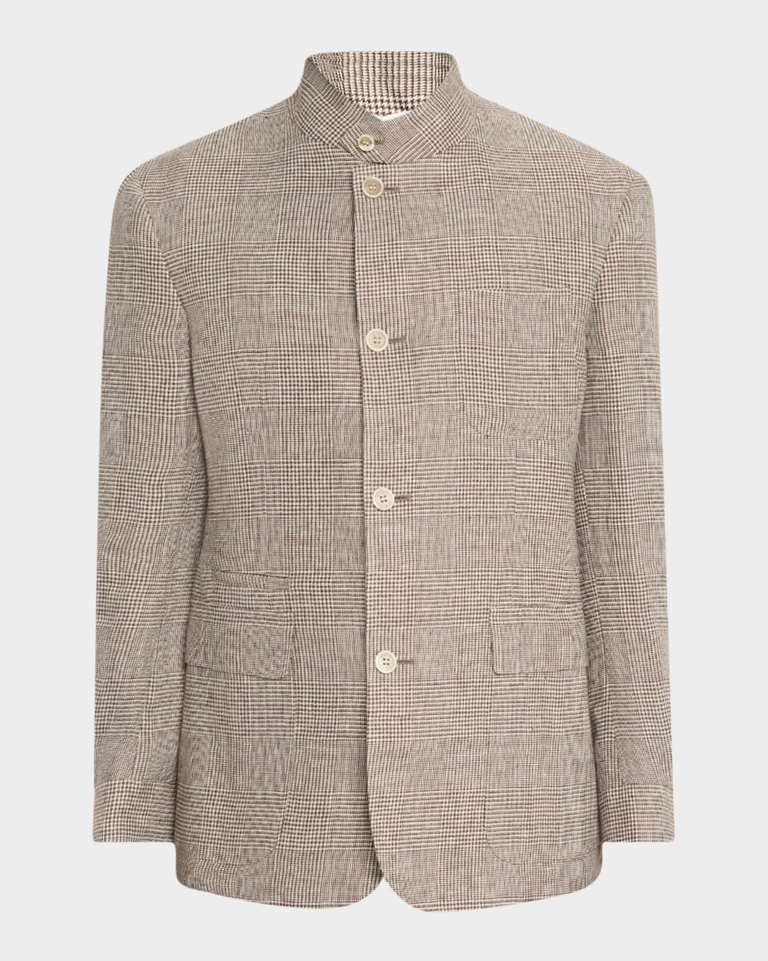Men's Linen Prince of Wales Cavendish Sport Coat Product Image