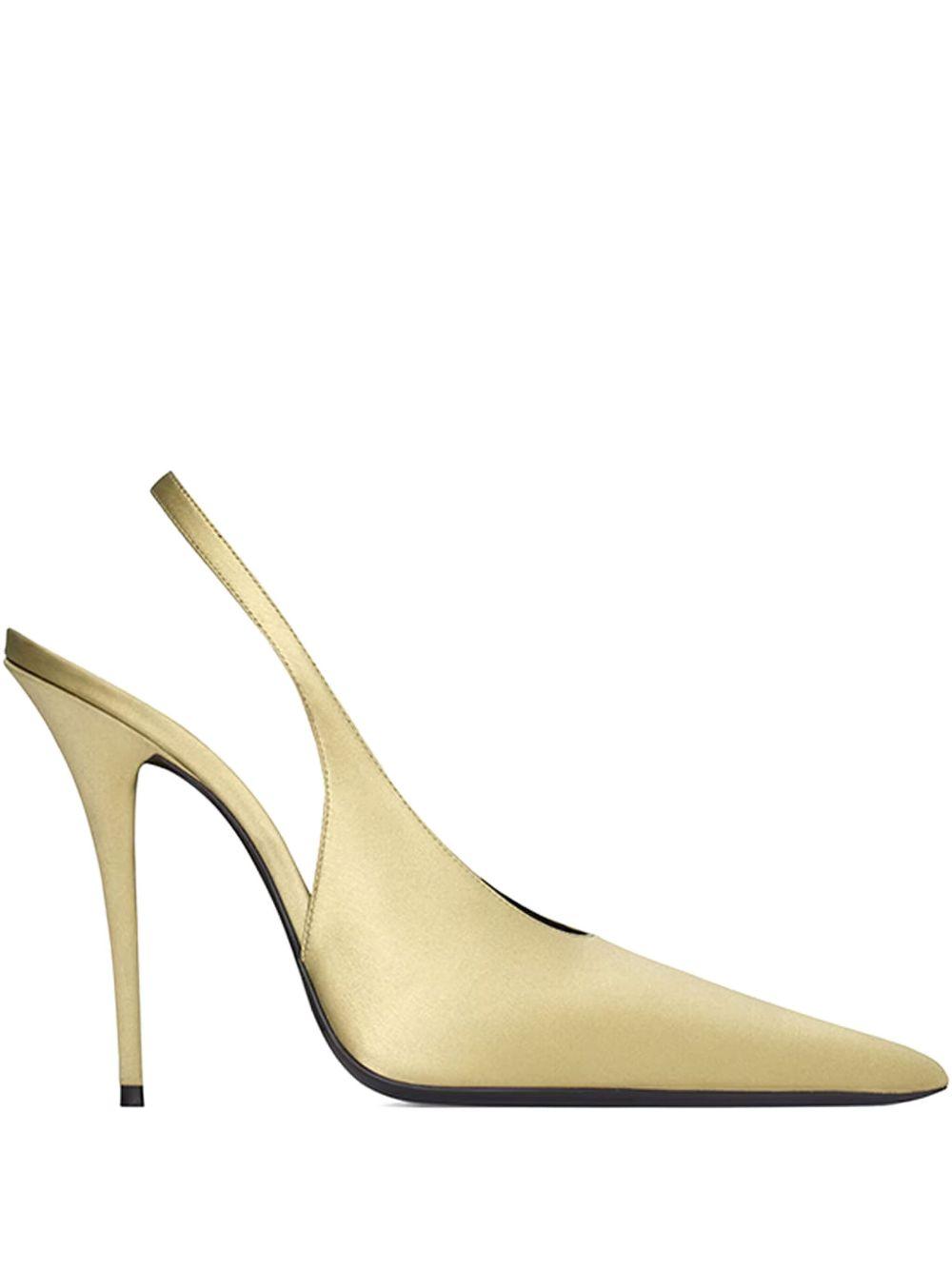 110mm L&apos;entracte slingback pointed-toe pumps Product Image