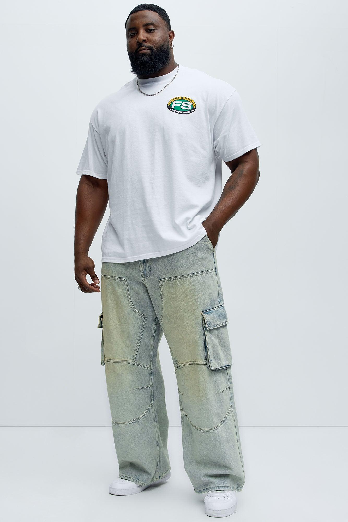 Forever Saints Classics Short Sleeve Tee - White Product Image