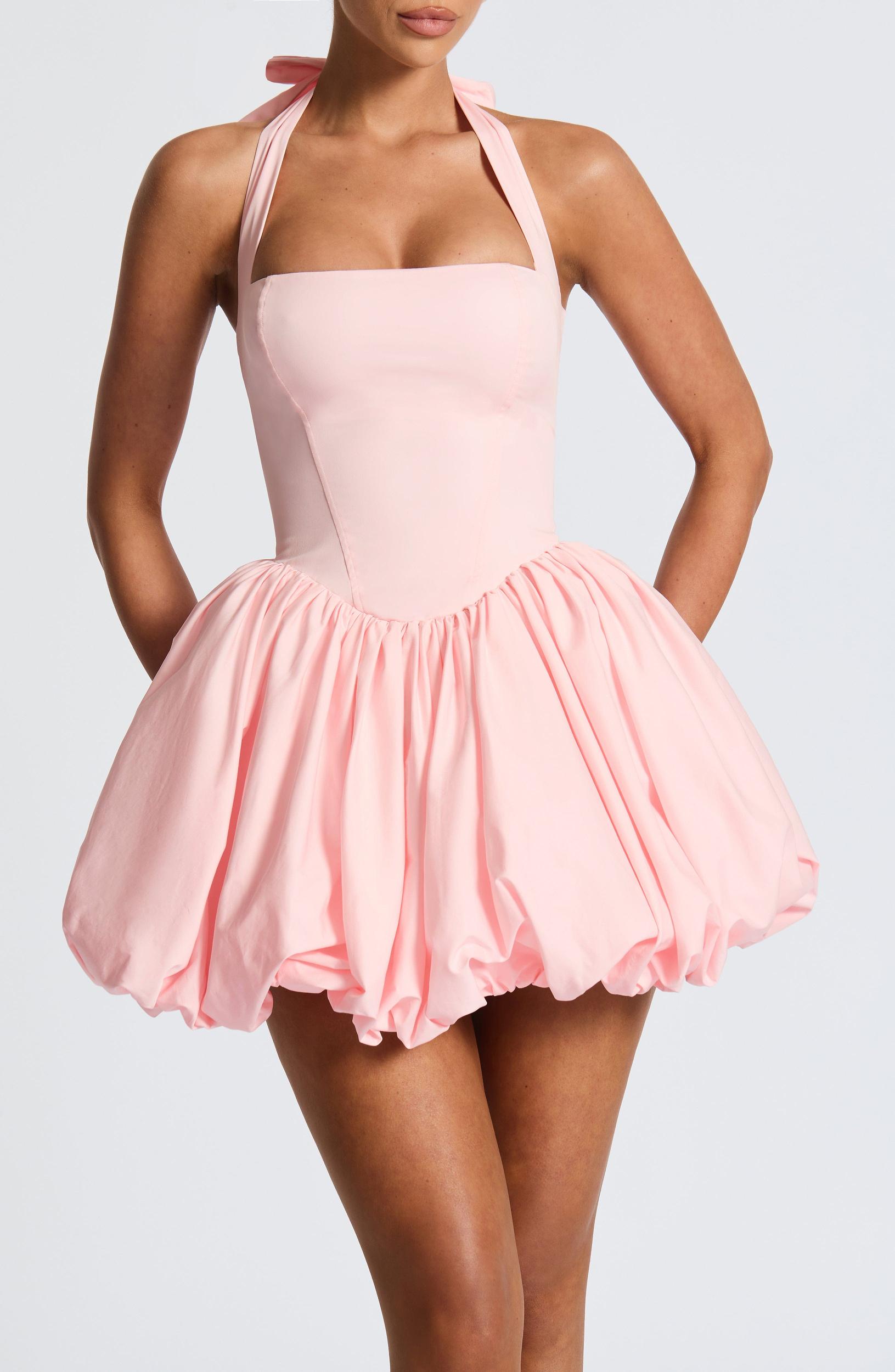 Maricia Mini Dress - Blush Product Image