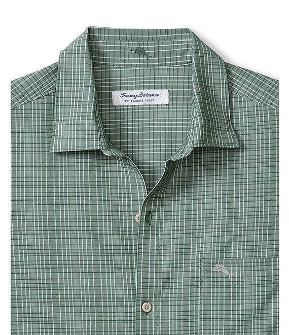 Tommy Bahama IslandZone Bahama Coast Tidal Check Long Sleeve Woven Shirt Product Image