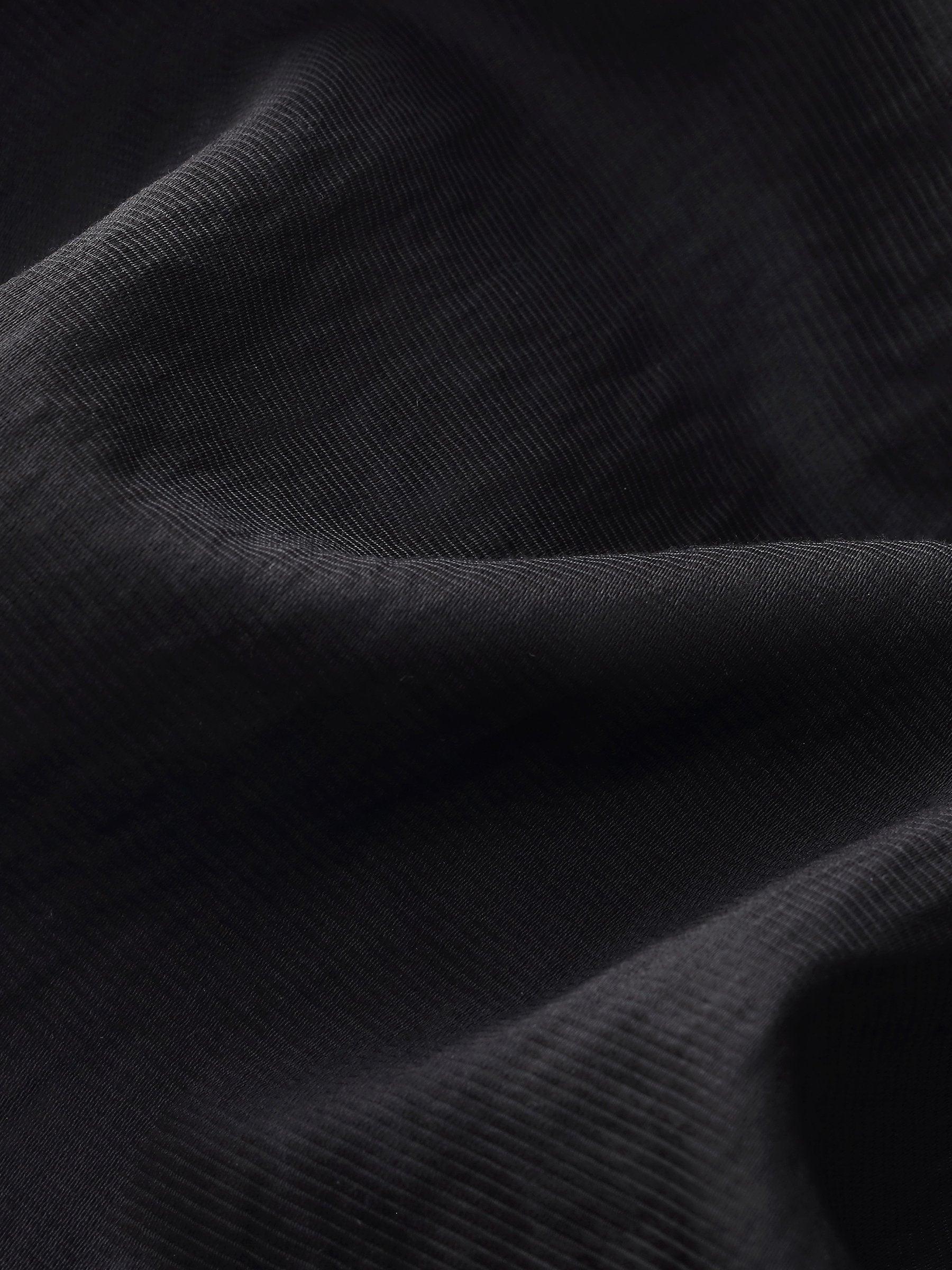 Tencel Blend Lace V-Neck Women Mock Layered Shirt Product Image