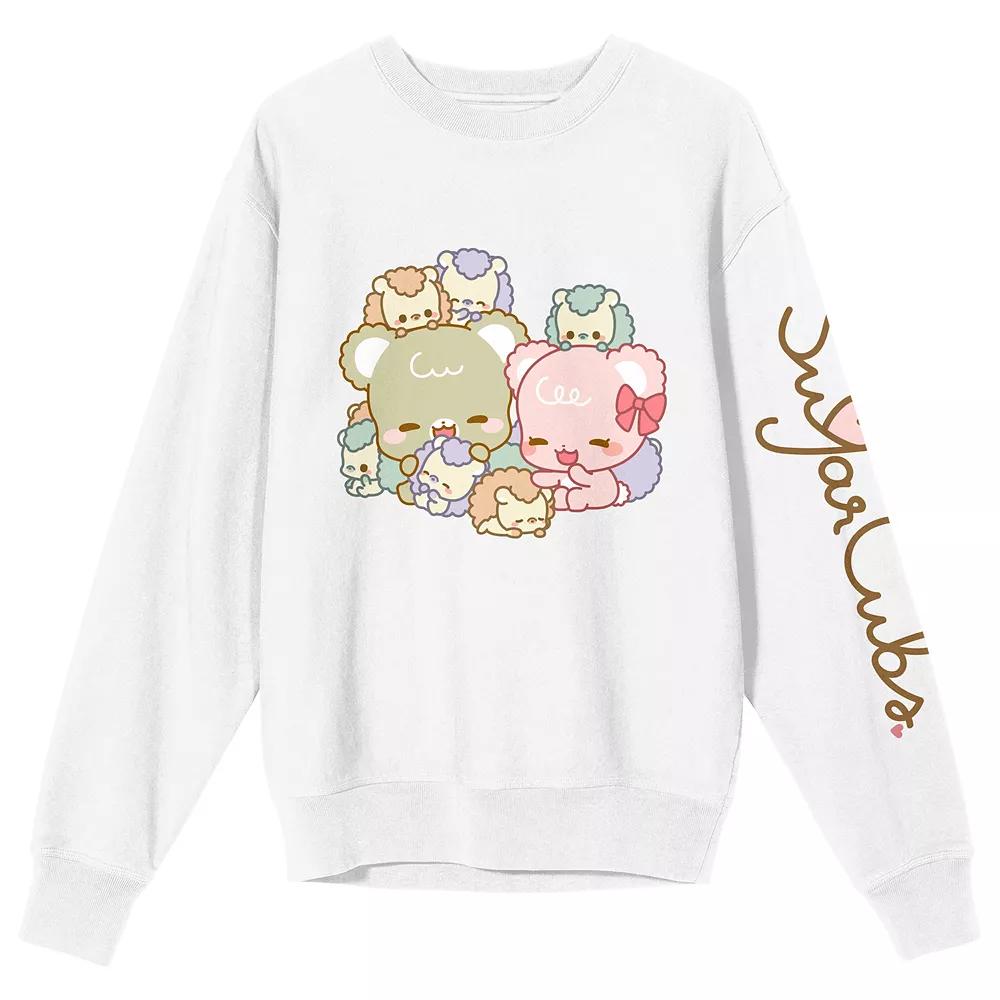 Juniors' Sugar Cubs Family Group Shot Graphic Sweatshirt, Women's,  Product Image