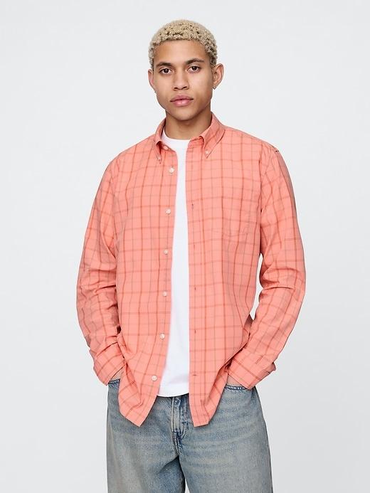 Organic Cotton Poplin Classic Shirt Product Image