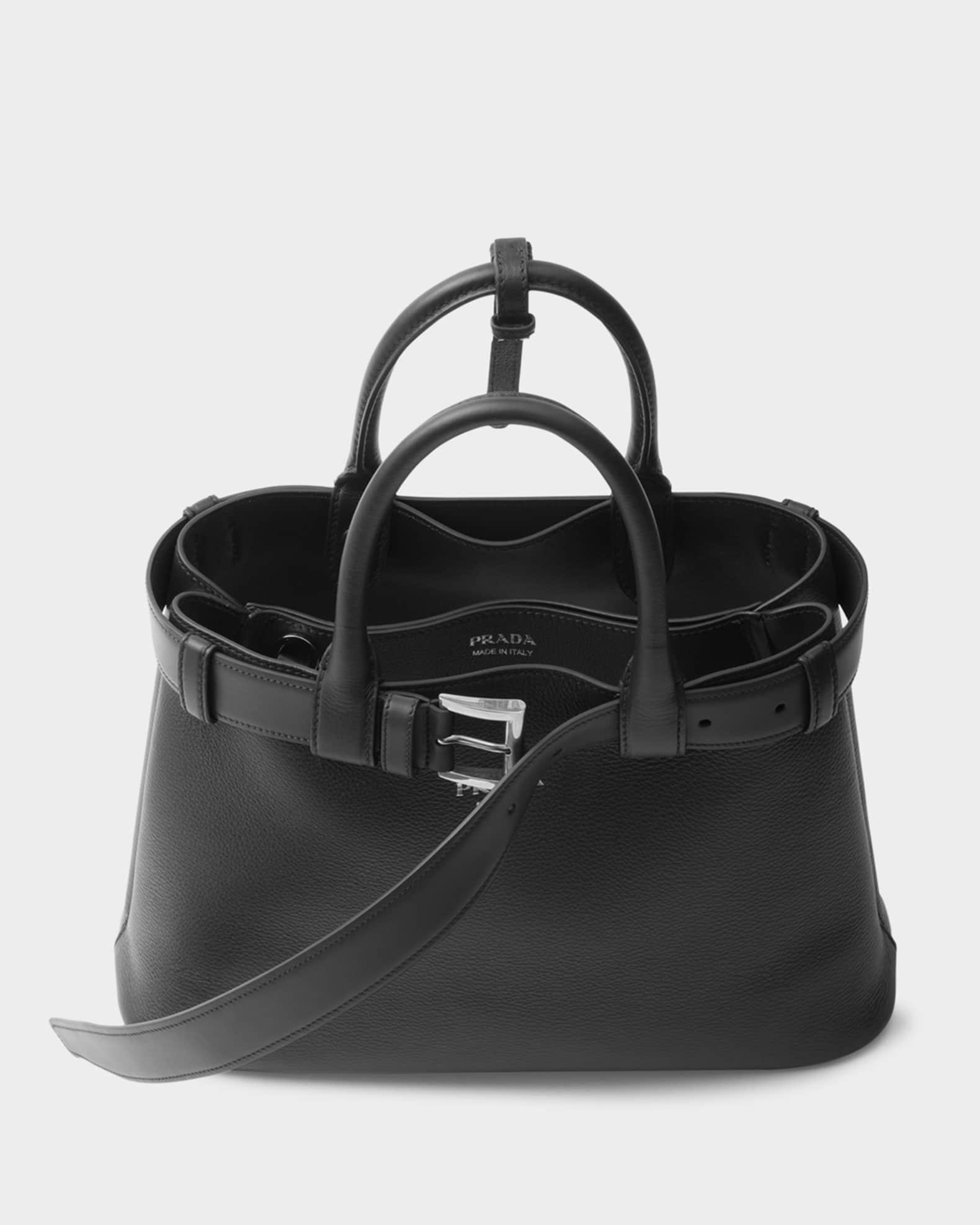 Medium Grain Leather Top-Handle Bag Product Image