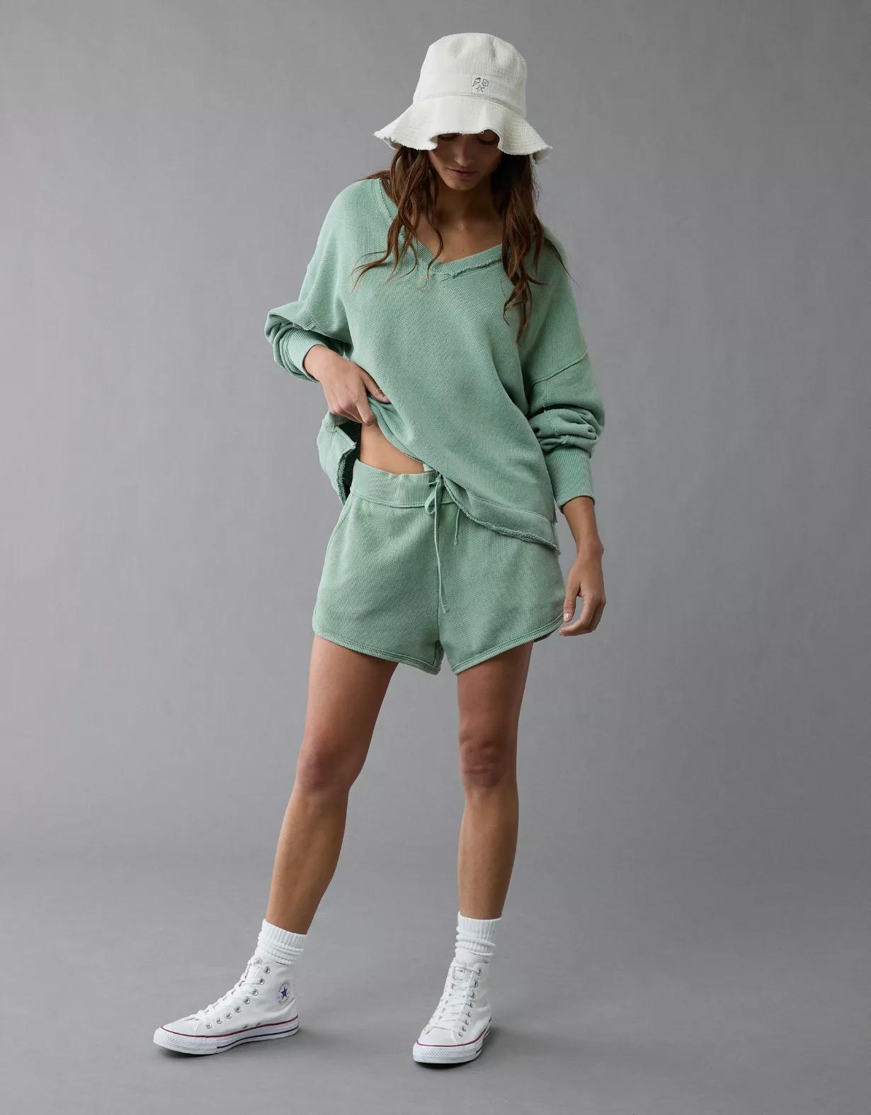 AE Saltwash Double V-Neck Sweatshirt Product Image