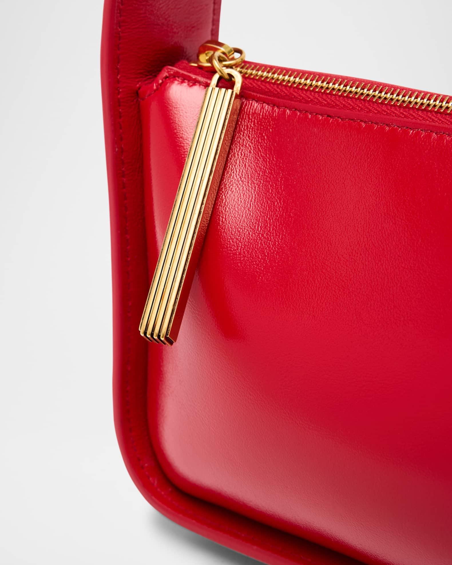 Lori Crackle Patent Leather Shoulder Bag Product Image