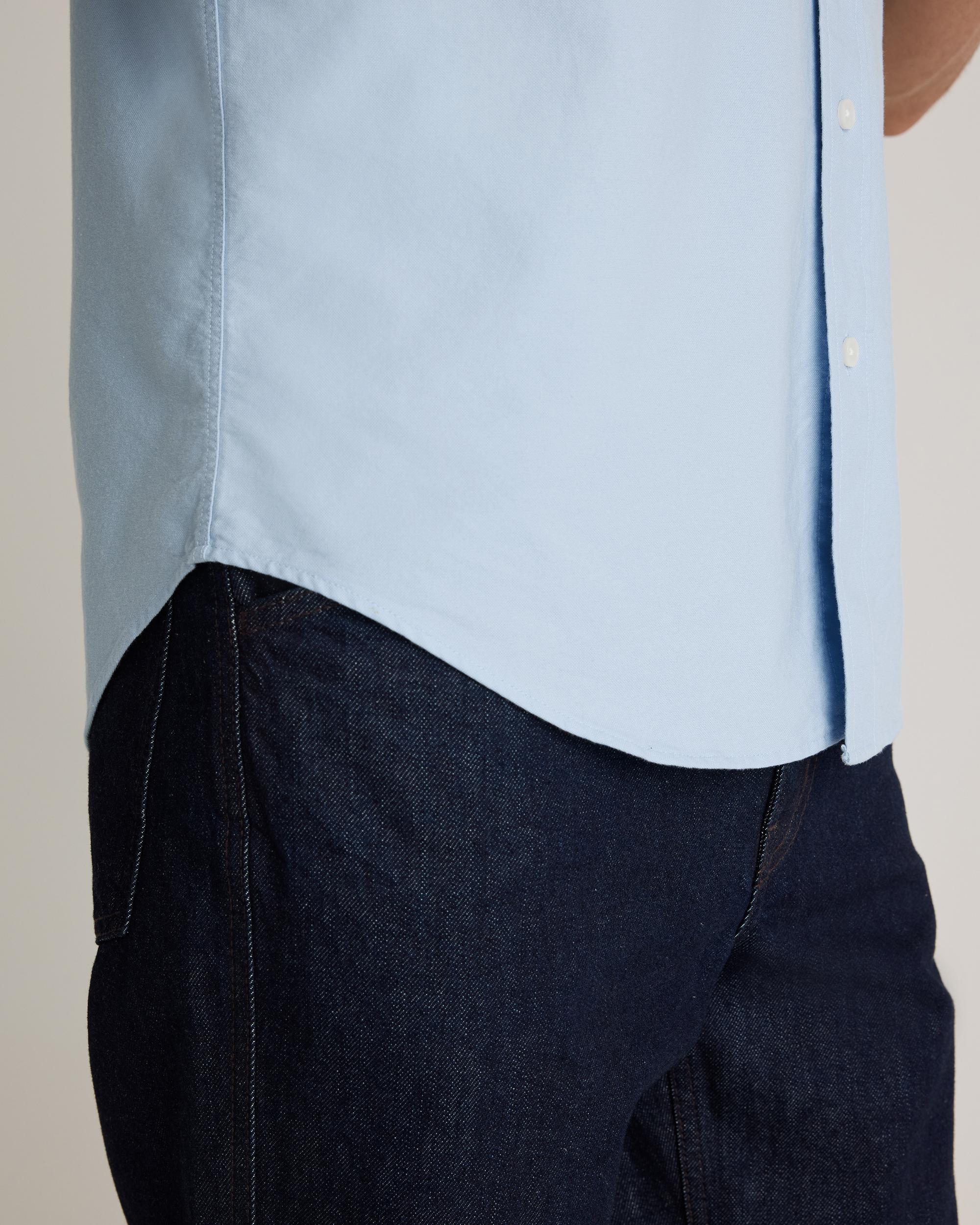 Quince | Men's Short Sleeve Oxford Shirt Organic Cotton Product Image