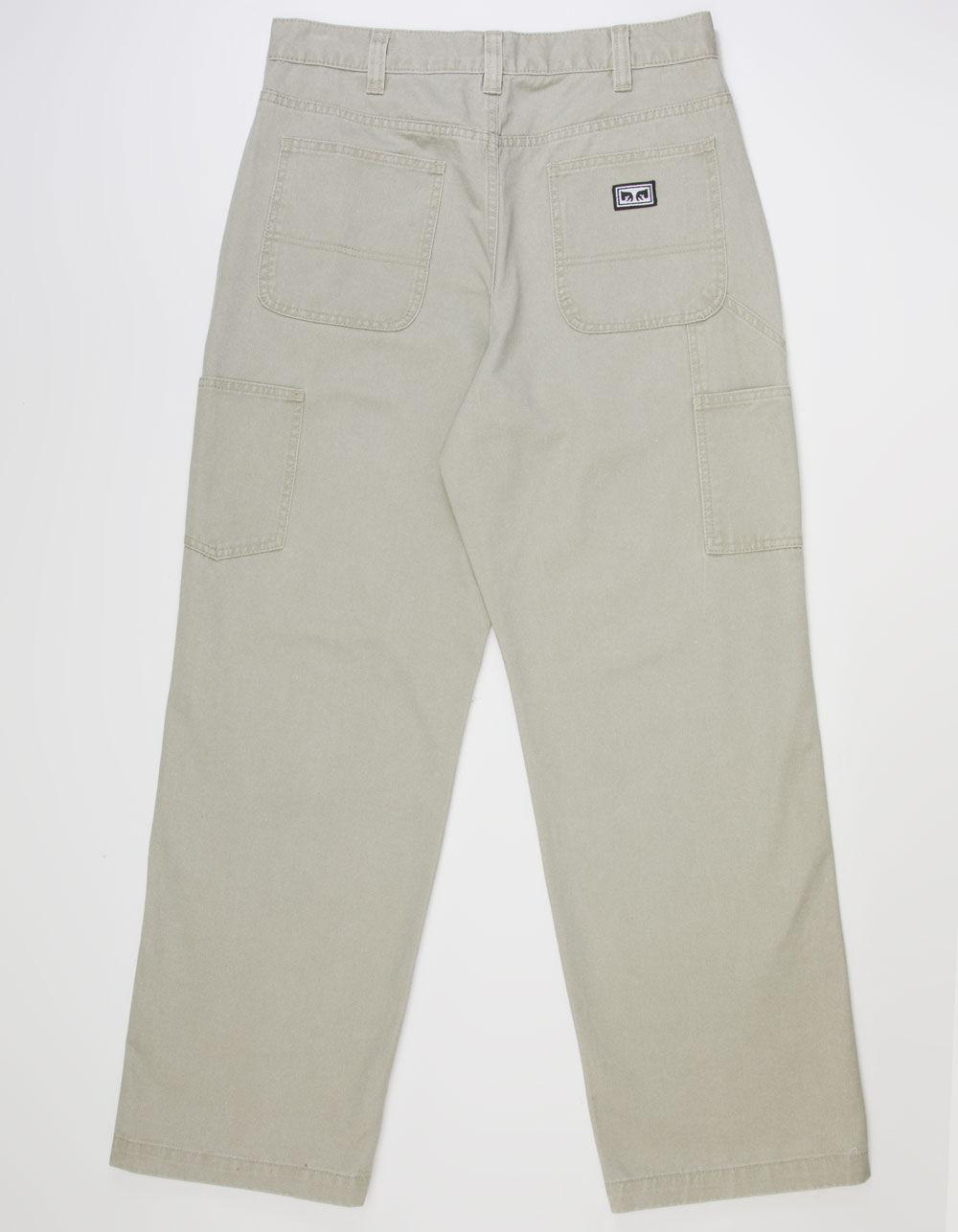 OBEY Big Timer Mens Carpenter Pants - STONE Product Image