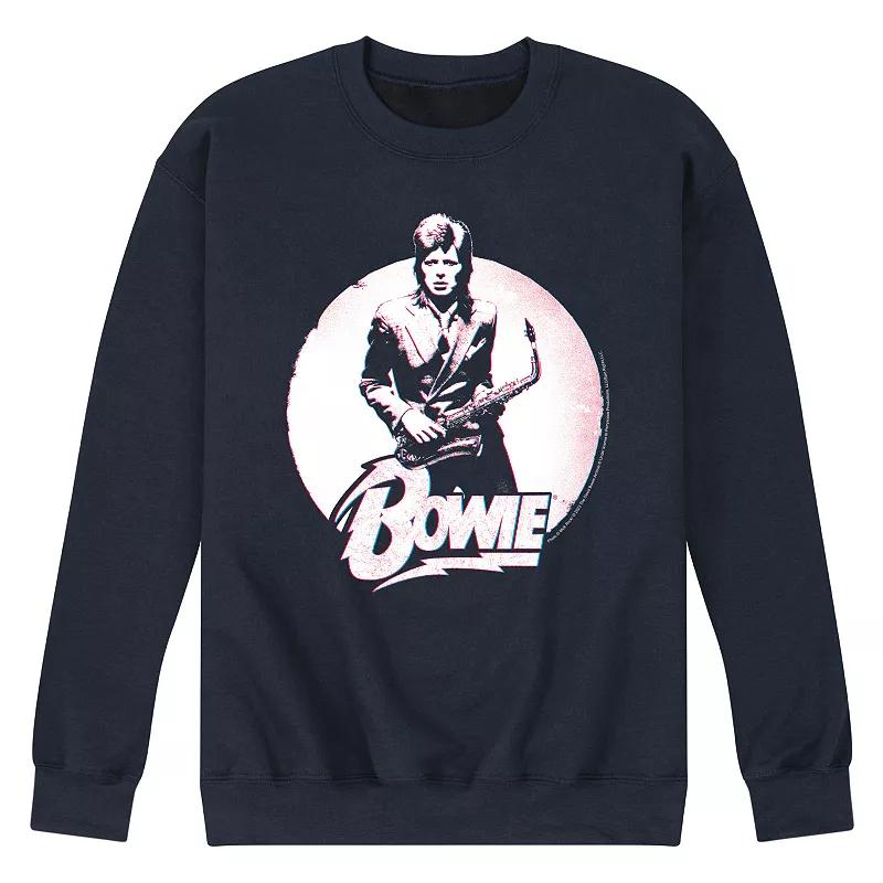 Men's David Bowie Distressed Fleece,  Product Image