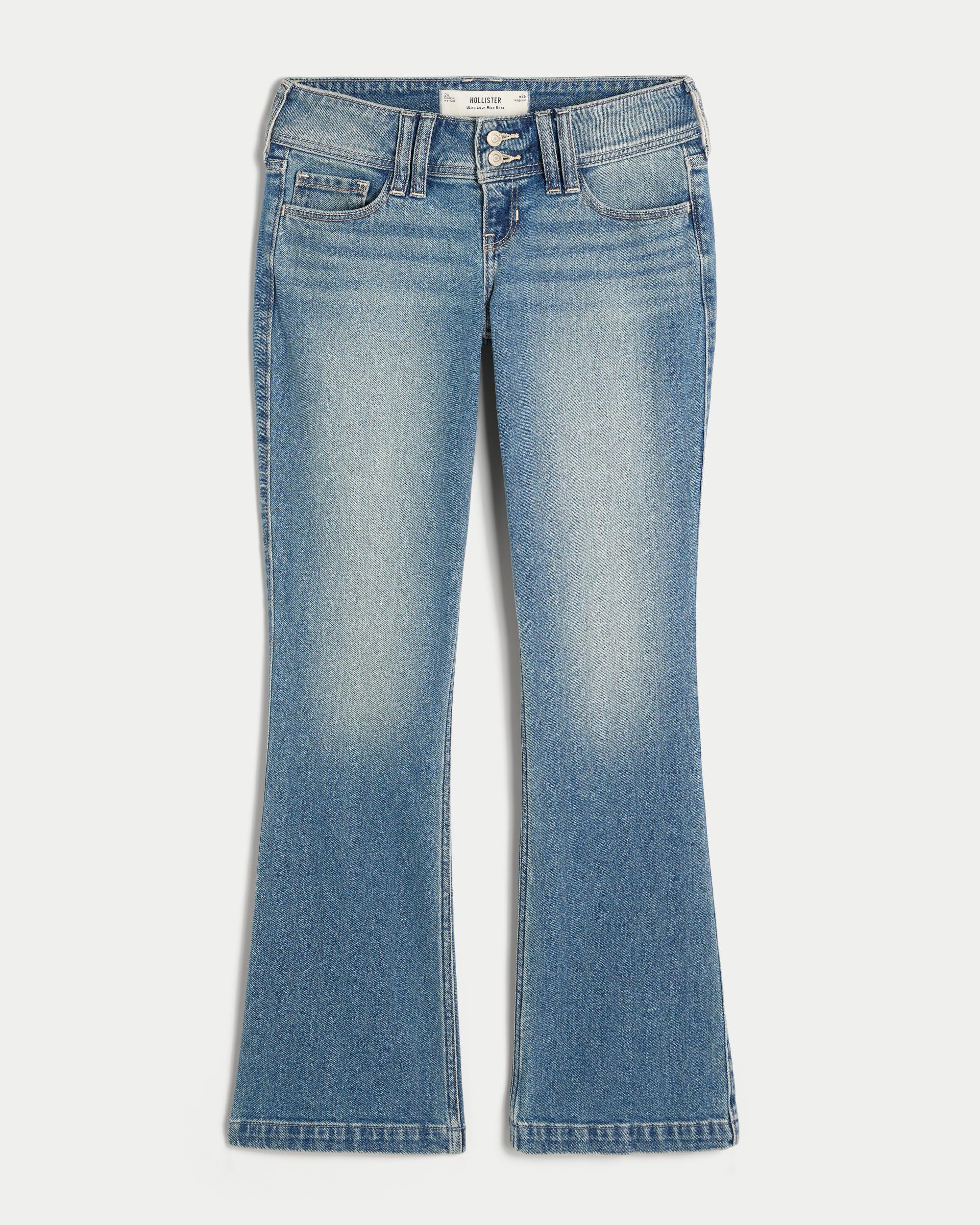 Ultra Low-Rise Boot Jeans Product Image