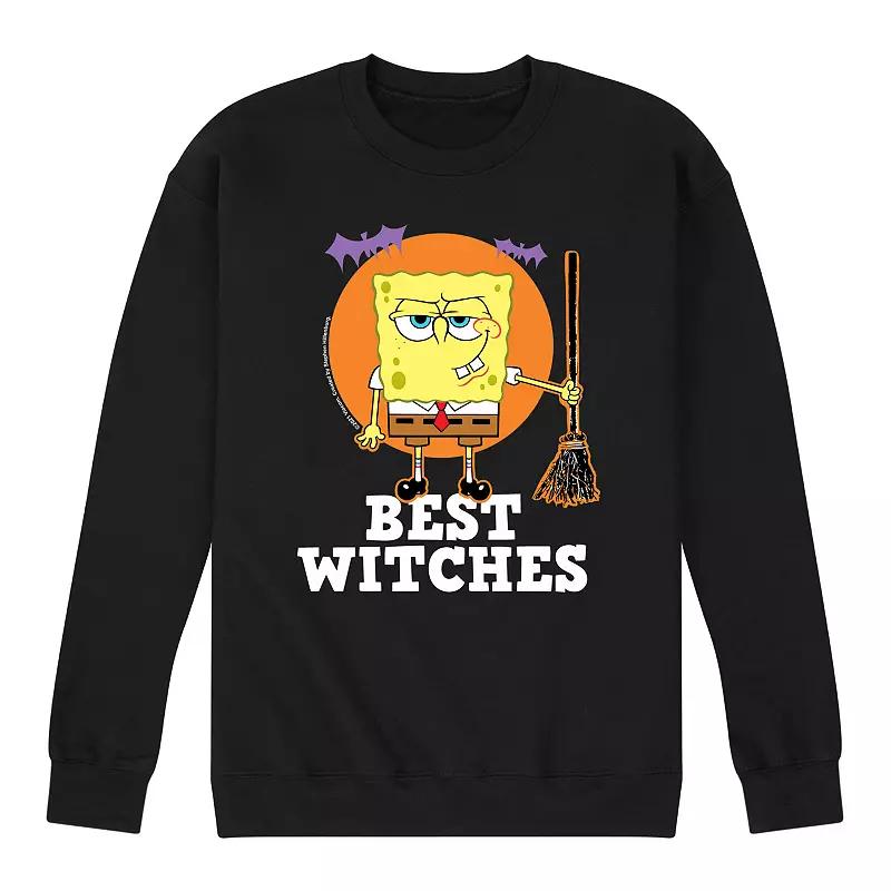 Men's SpongeBob Best Witches Sweatshirt,  Product Image