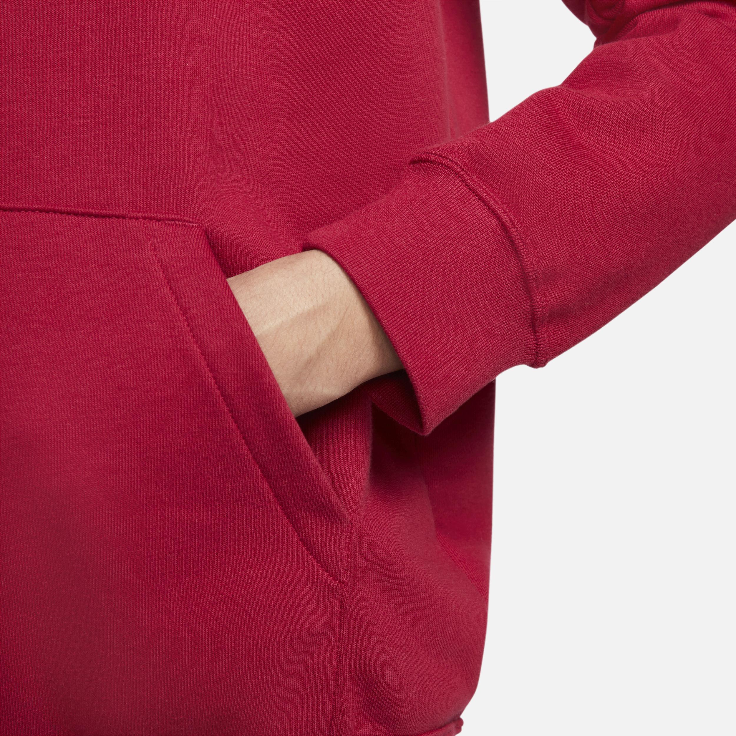 FC Barcelona Essential Nike Women's Fleece Pullover Hoodie Product Image