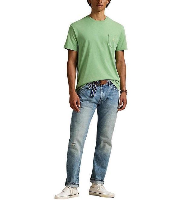 Polo Ralph Lauren Classic Fit Jersey Short Sleeve Pocket T-Shirt Product Image